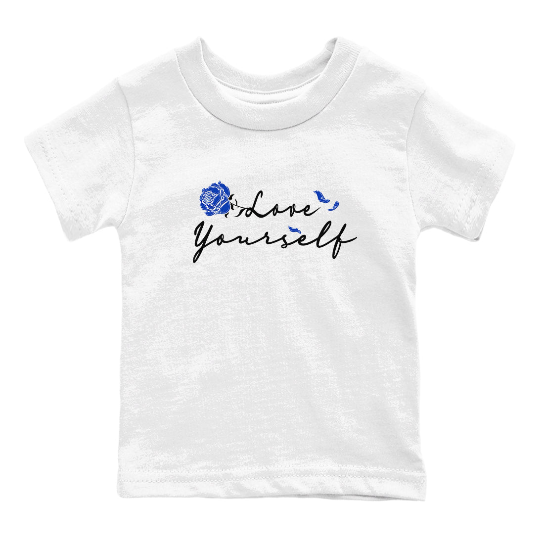 Love Yourself snkmatch Tees Kids - Air Foamposite One Royal