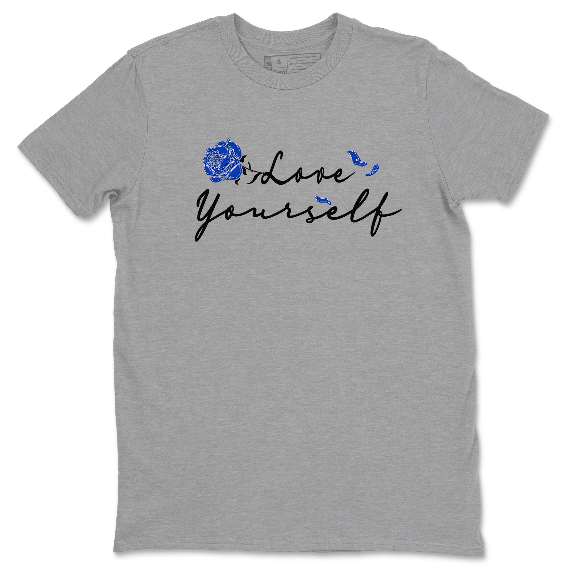 Love Yourself snkmatch Tees - Air Foamposite One Royal