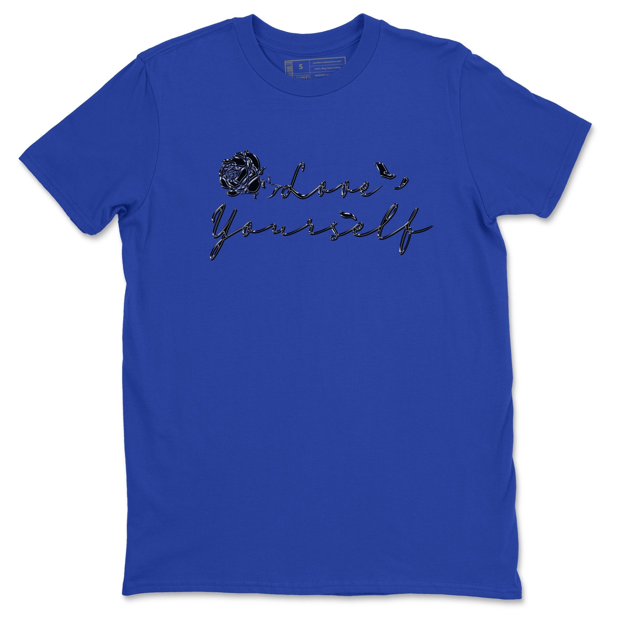 Love Yourself snkmatch Tees - Air Foamposite One Royal