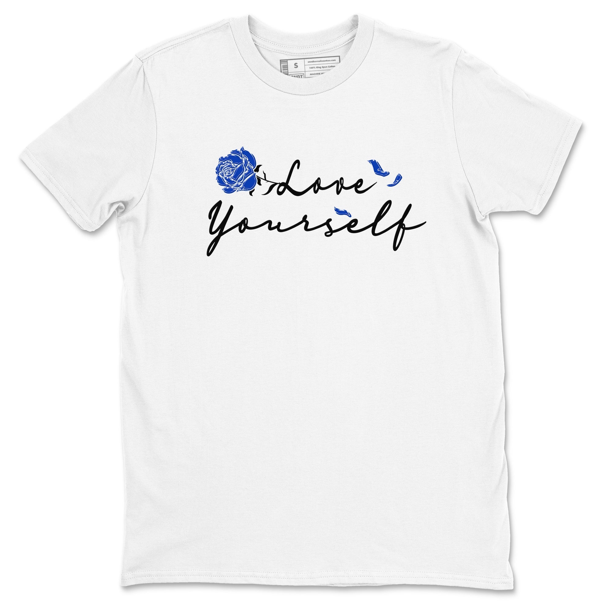 Love Yourself snkmatch Tees - Air Foamposite One Royal