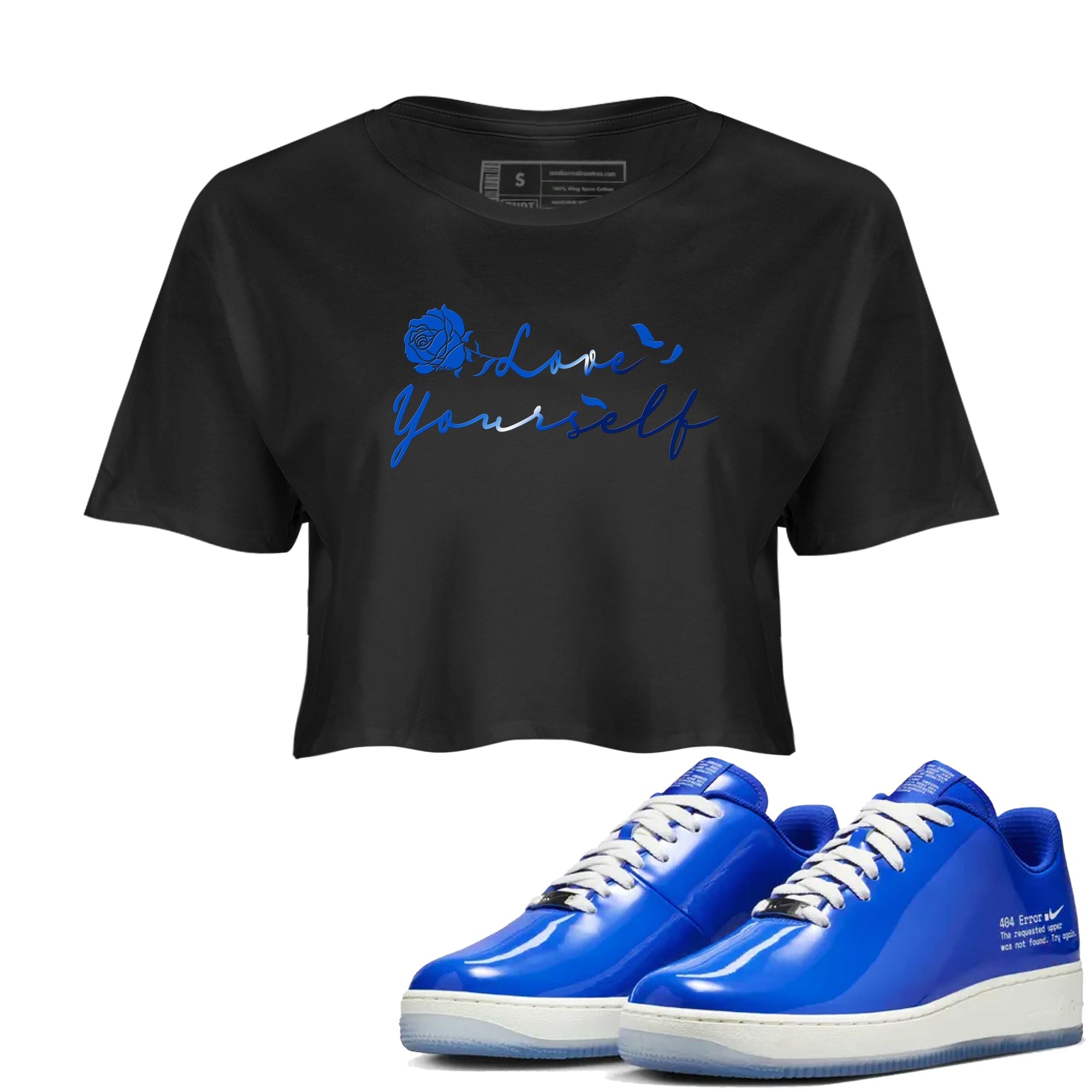 Love Yourself snkmatch Women's Top - Air Force 1 404 Error