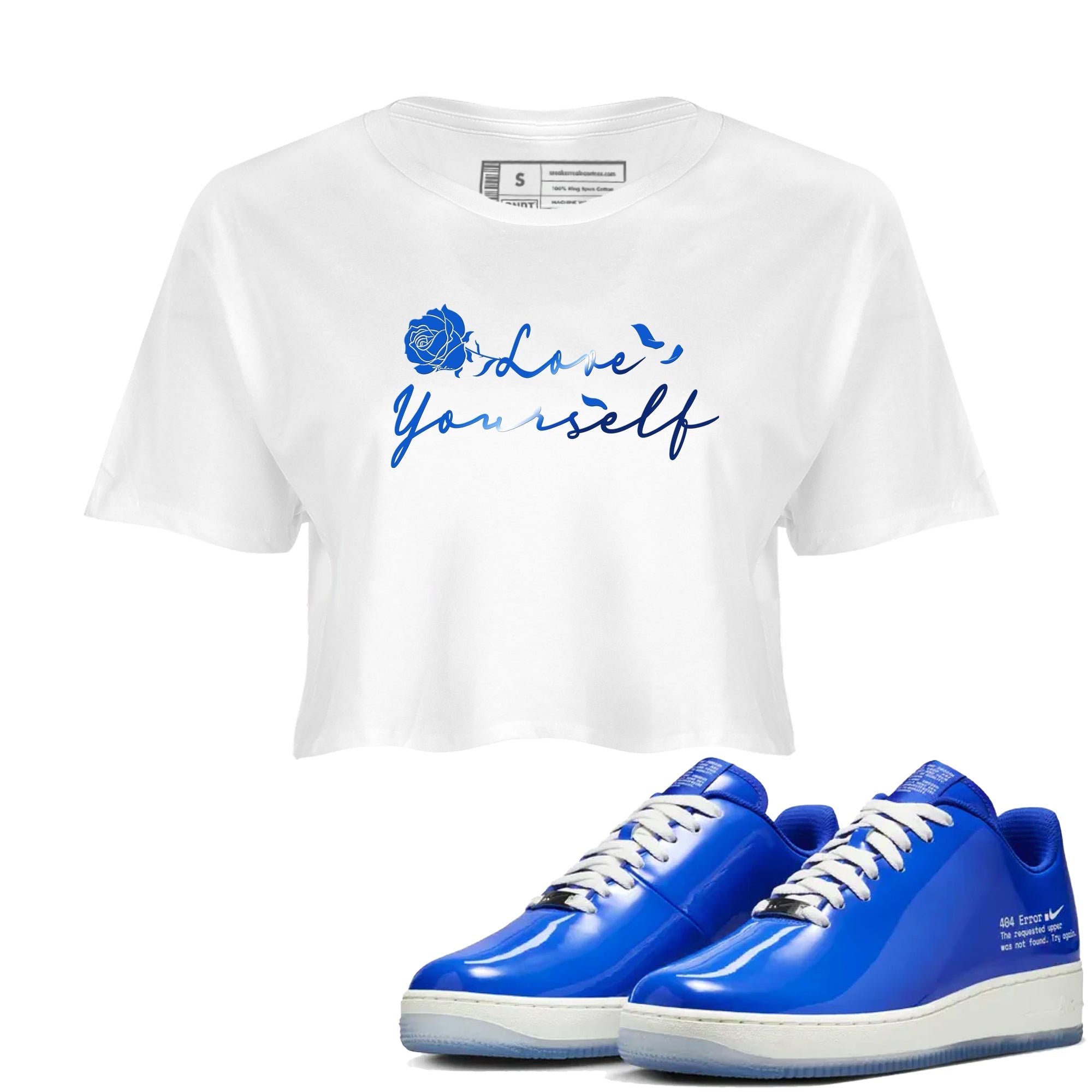 Love Yourself snkmatch Women's Top - Air Force 1 404 Error