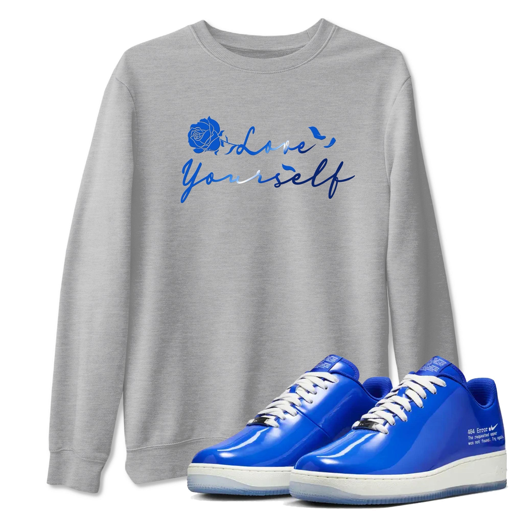 Love Yourself snkmatch Tees - Air Force 1 404 Error