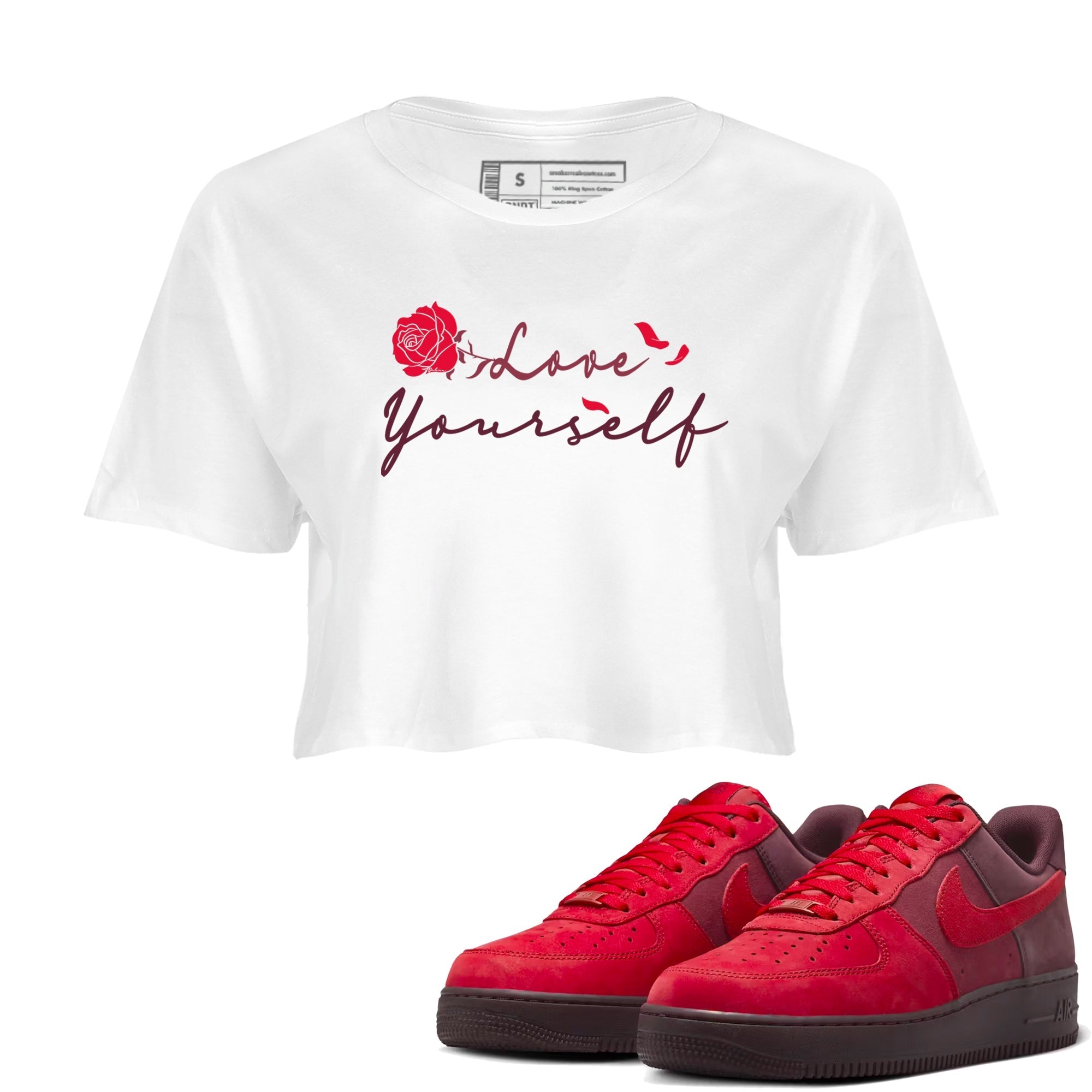 Love Yourself snkmatch Women's Top - Air Force1 Layers Of Love