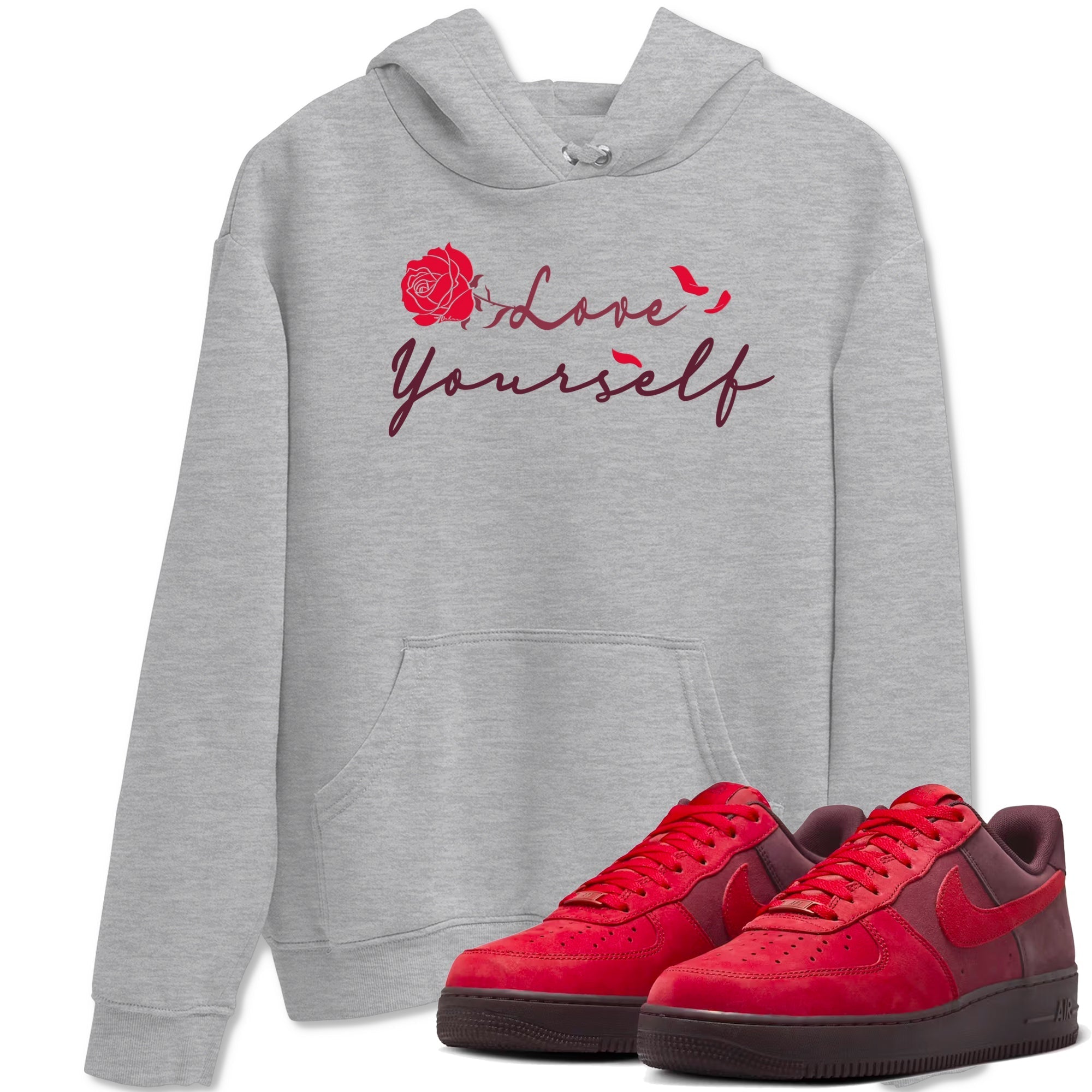 Love Yourself snkmatch Tees - Air Force1 Layers Of Love