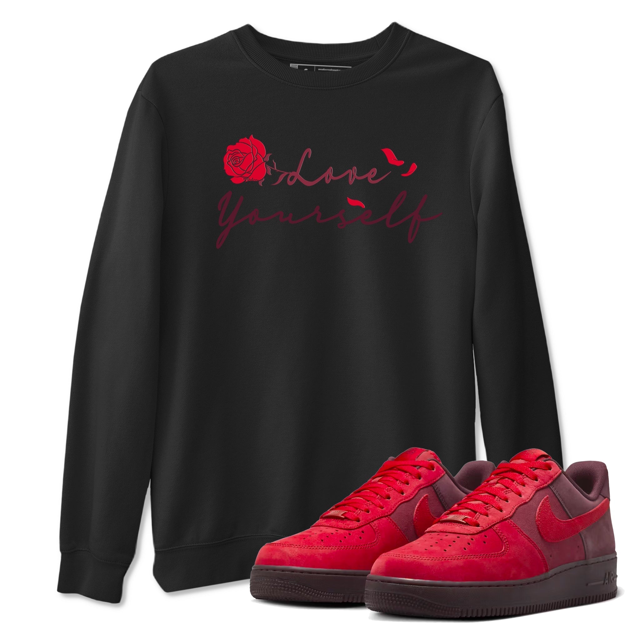 Love Yourself snkmatch Tees - Air Force1 Layers Of Love