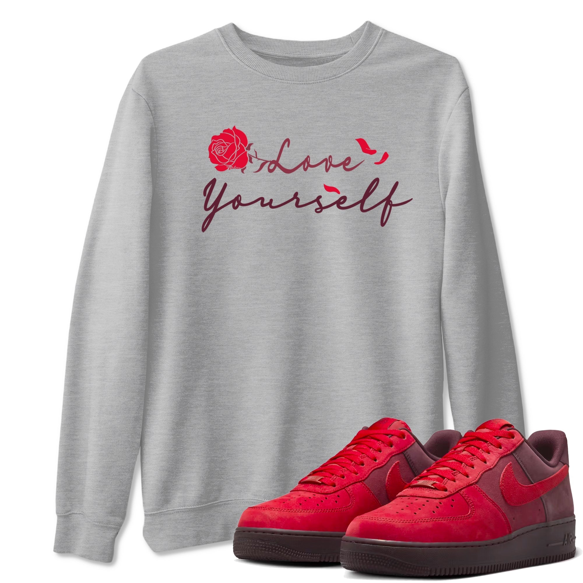 Love Yourself snkmatch Tees - Air Force1 Layers Of Love