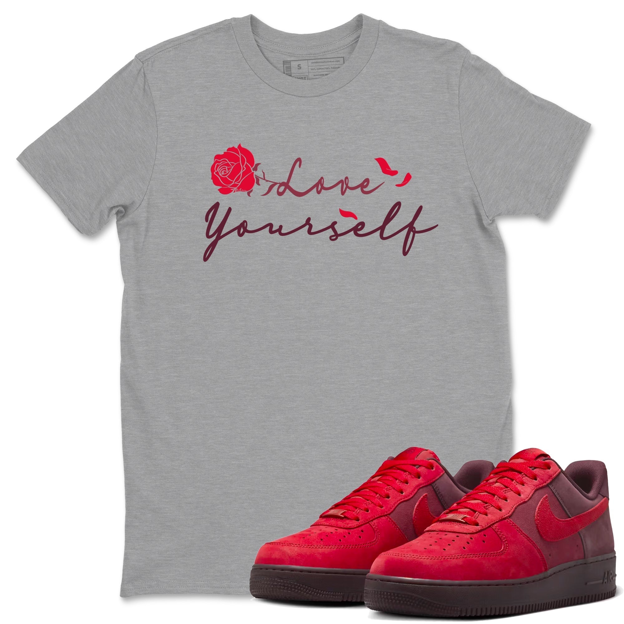 Love Yourself snkmatch Tees - Air Force1 Layers Of Love