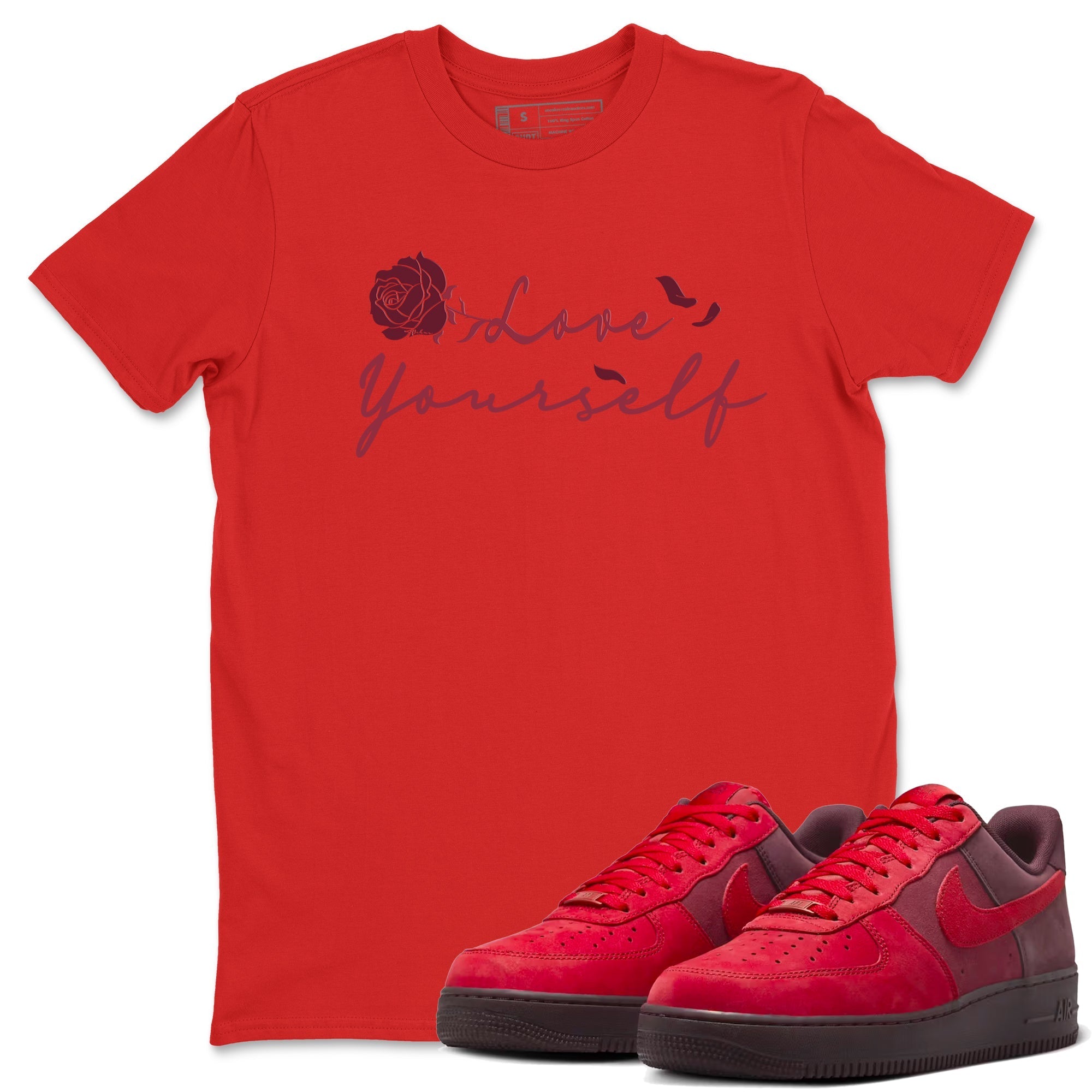 Love Yourself snkmatch Tees - Air Force1 Layers Of Love