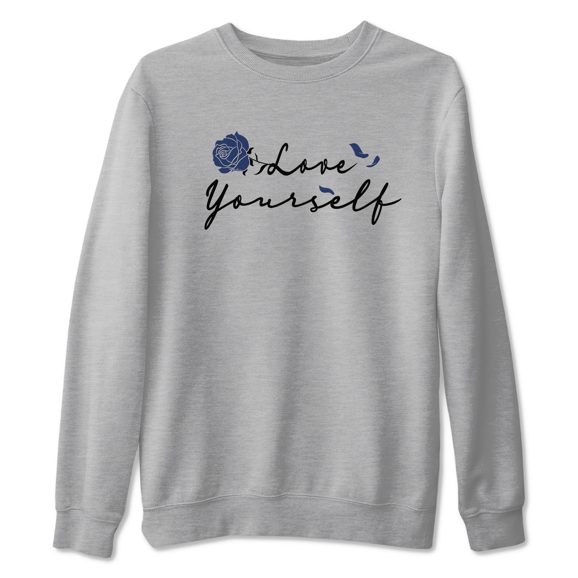 Love Yourself snkmatch Tees - Air Jordan 1 Midnight Navy