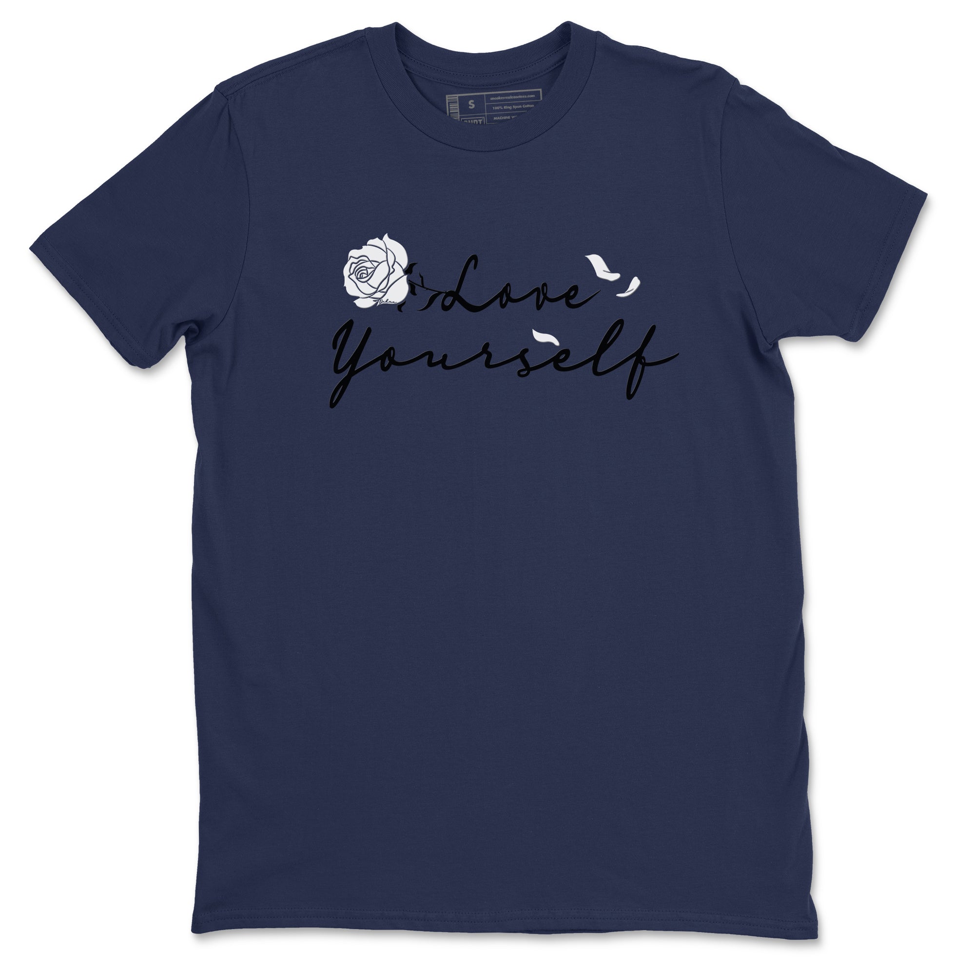 Love Yourself snkmatch Tees - Air Jordan 1 Midnight Navy
