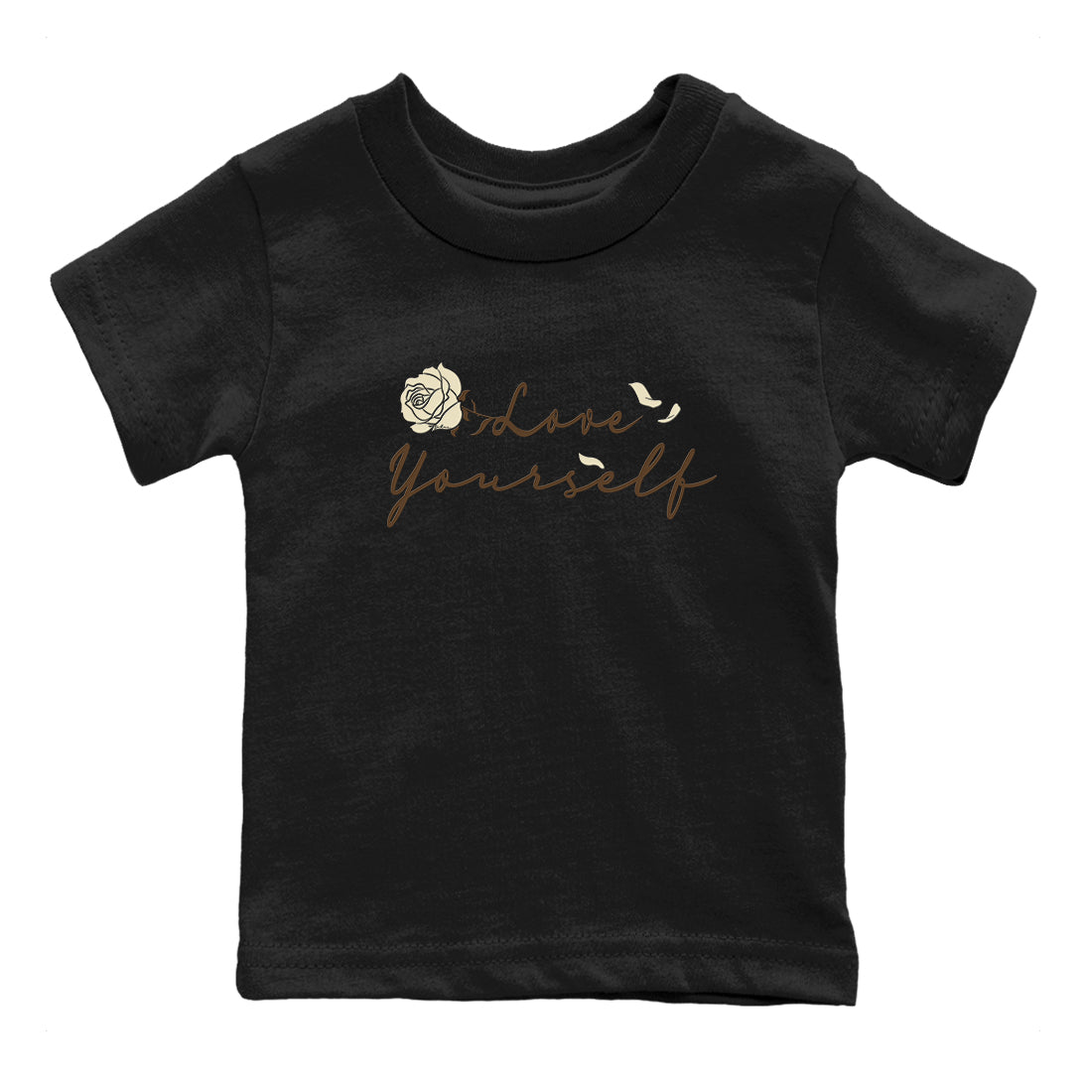 Love Yourself snkmatch Tees Kids - Air Jordan 1 Mocha