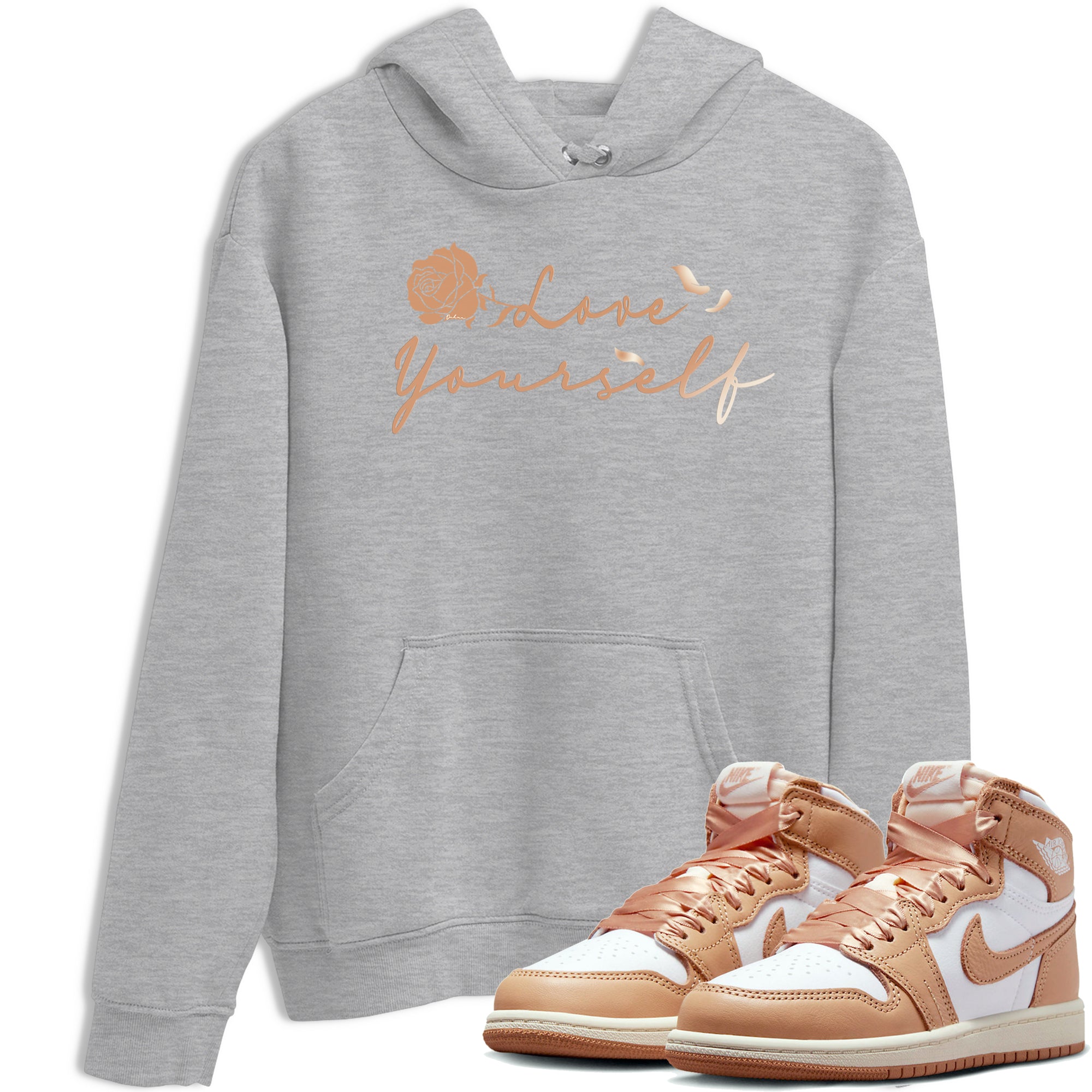 Love Yourself snkmatch Tee - Air Jordan 1 Praline