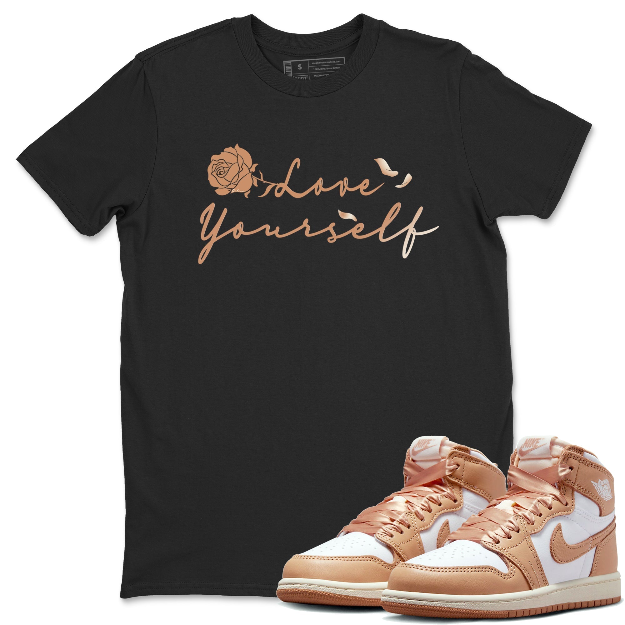 Love Yourself snkmatch Tee - Air Jordan 1 Praline