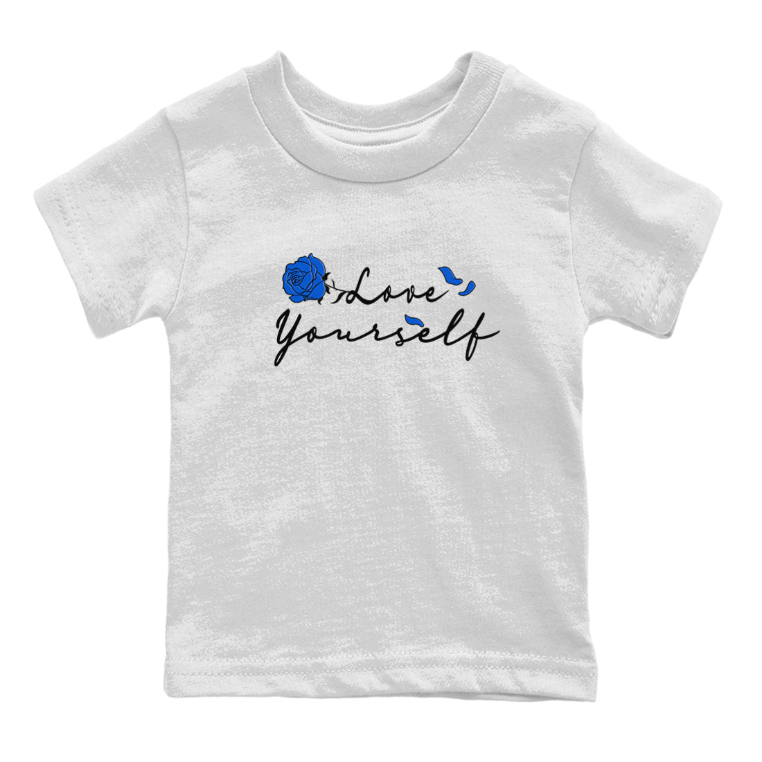 Love Yourself snkmatch Tee Kids - Air Jordan 1 Royal Reimagined
