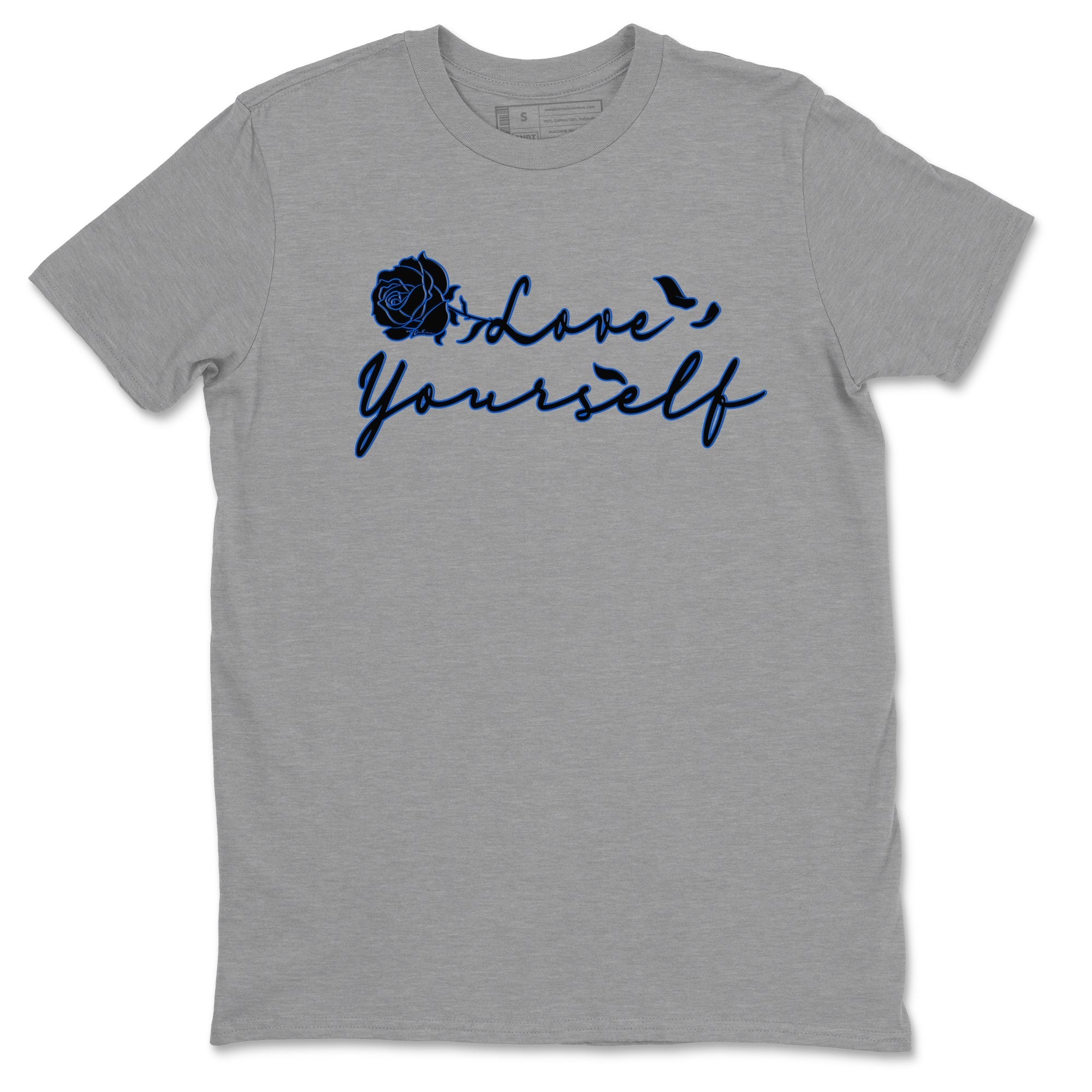 Love Yourself snkmatch Tee - Air Jordan 1 Royal Reimagined