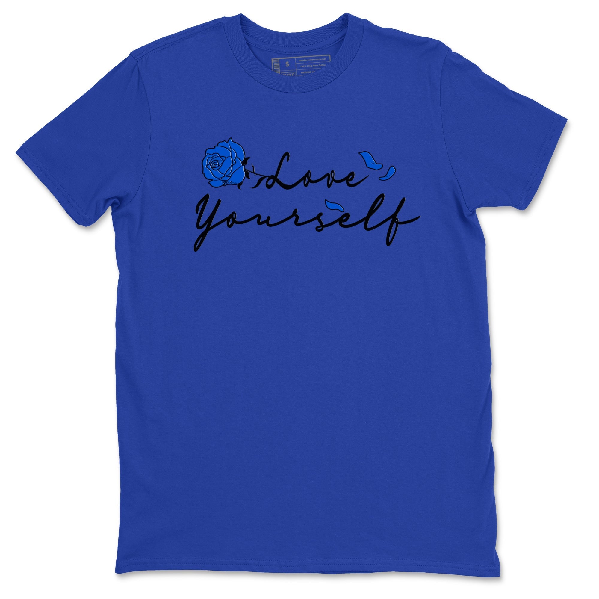 Love Yourself snkmatch Tee - Air Jordan 1 Royal Reimagined