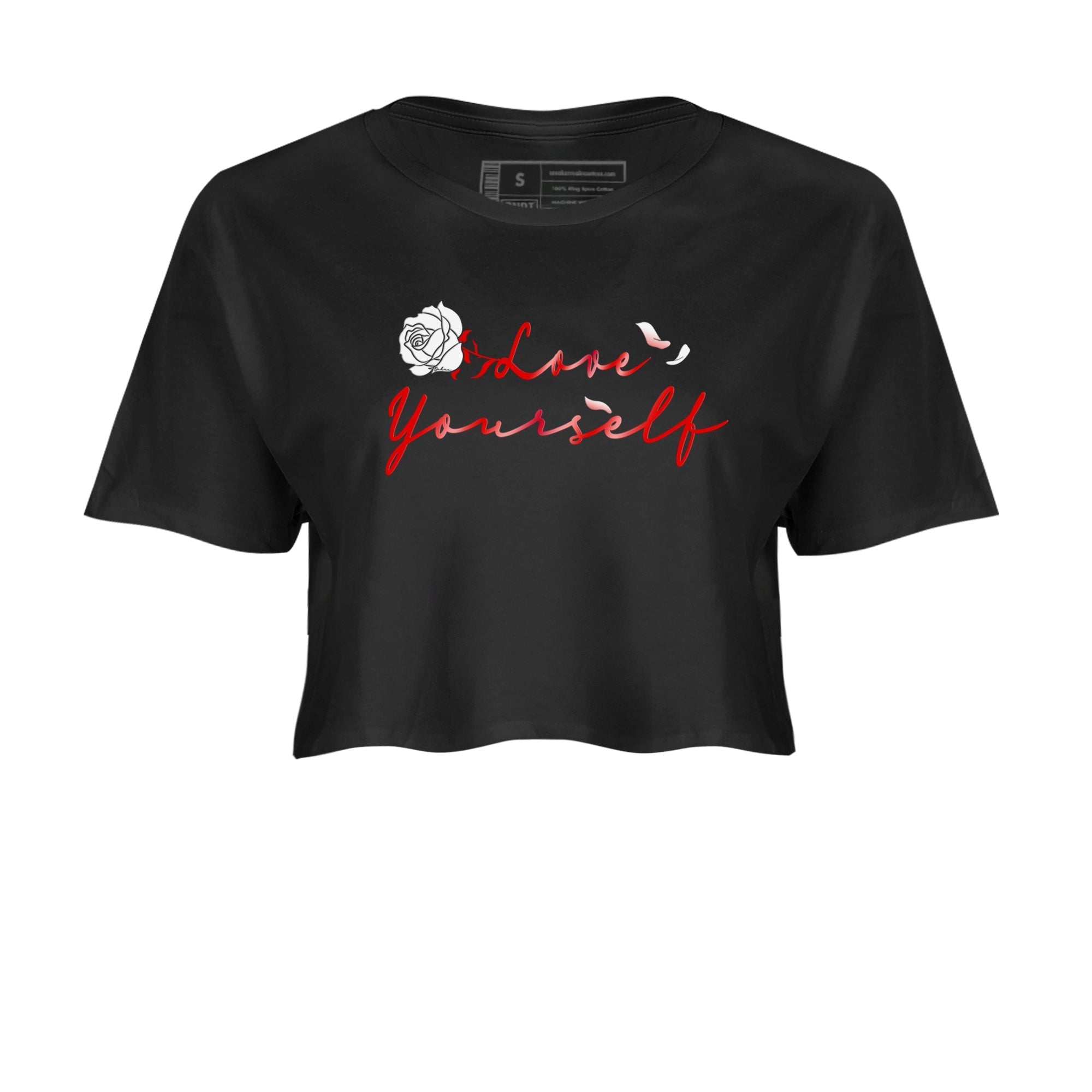 Love Yourself snkmatch Women's Top - Air Jordan 1 Satin Bred