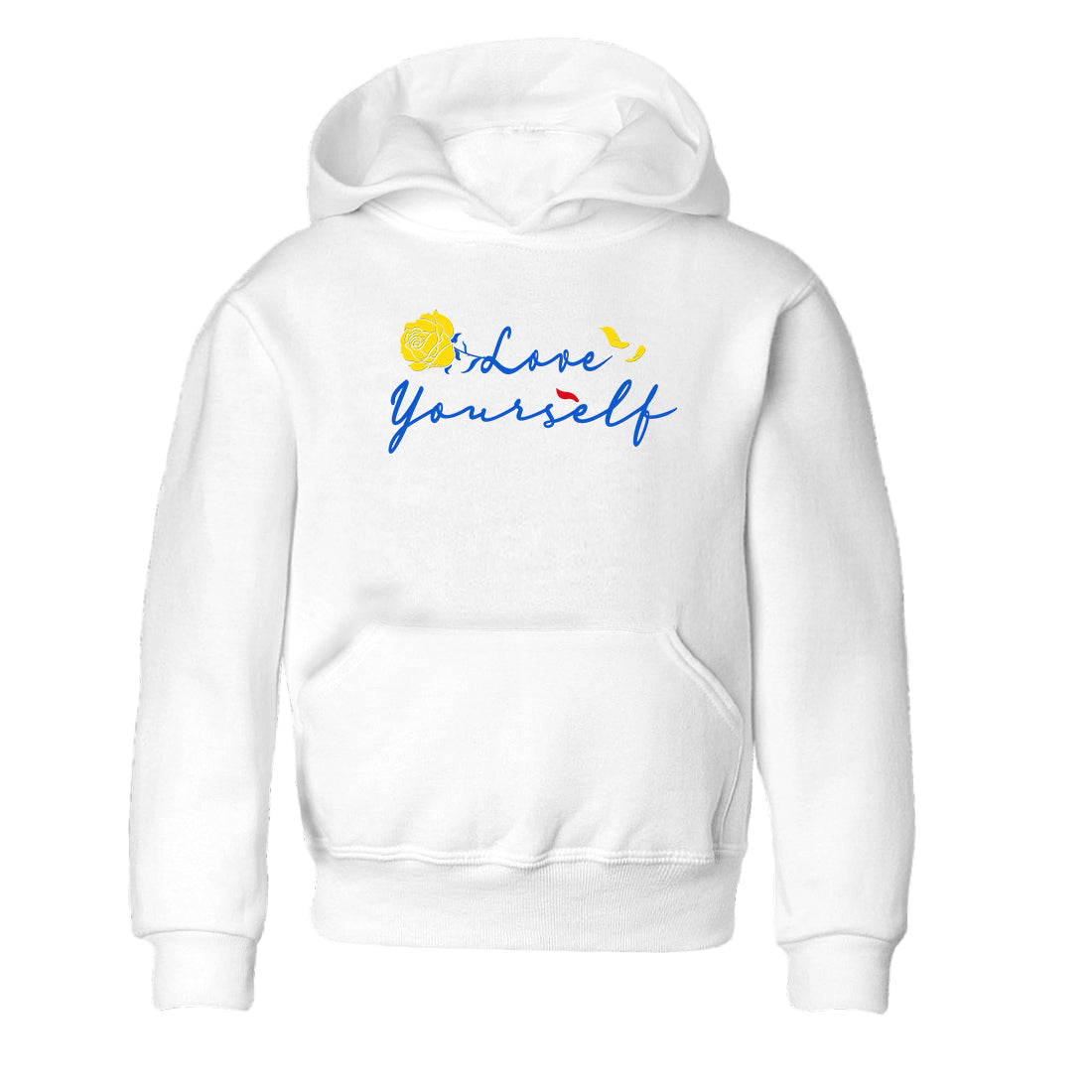 Love Yourself snkmatch Tees Kids - Air Jordan 1 Travis Scott Canary