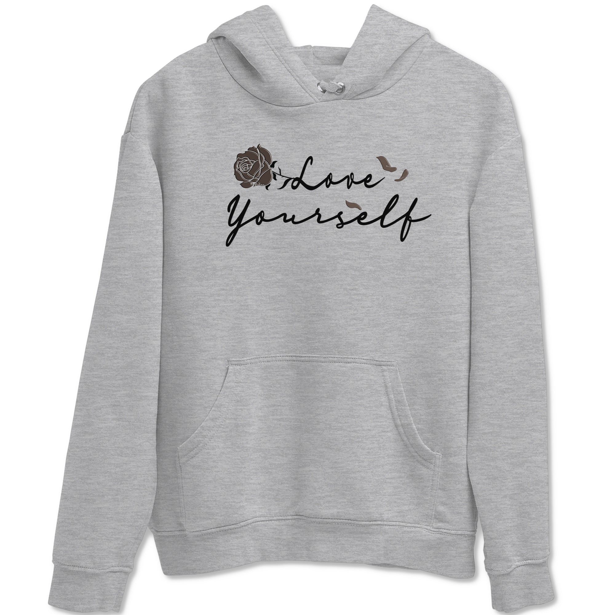Love Yourself snkmatch Tees - Air Jordan 1 Travis Scott Velvet Brown