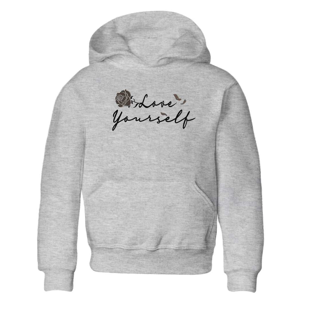 Love Yourself snkmatch Tees Kids - Air Jordan 1 Travis Scott Velvet Brown