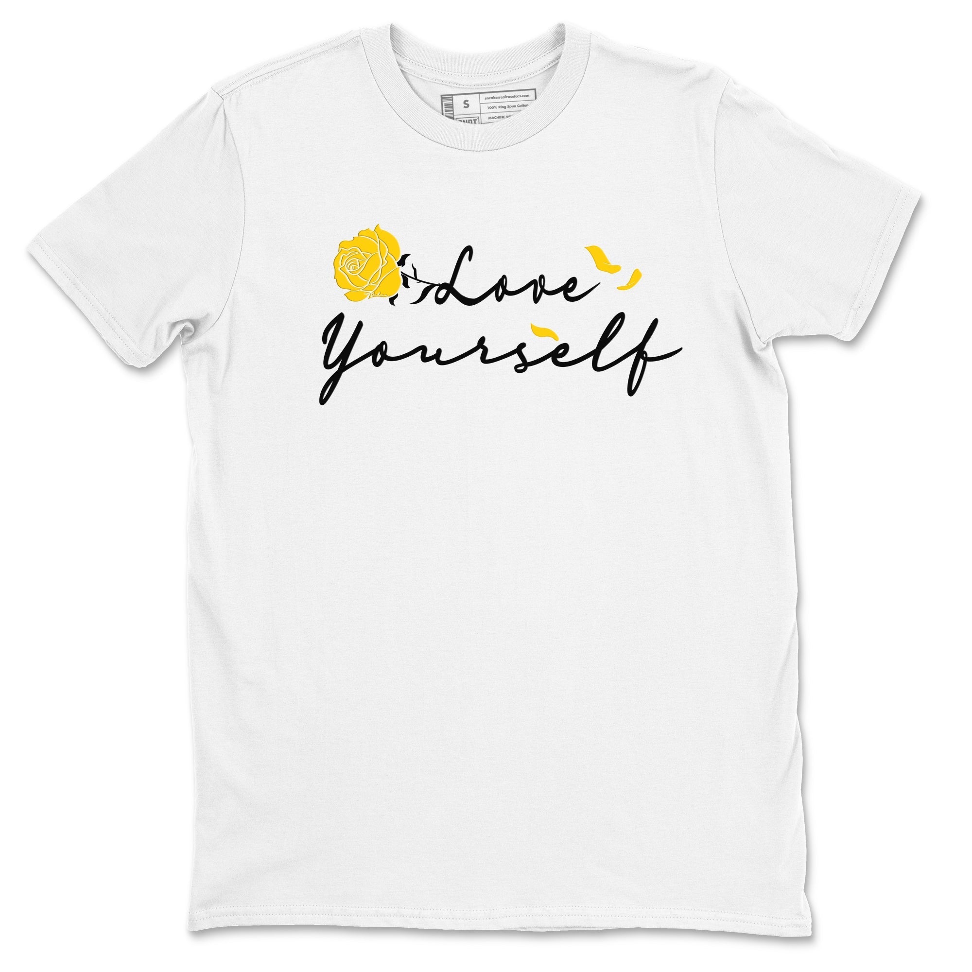 Love Yourself snkmatch Tees - Air Jordan 1 Yellow Ochre