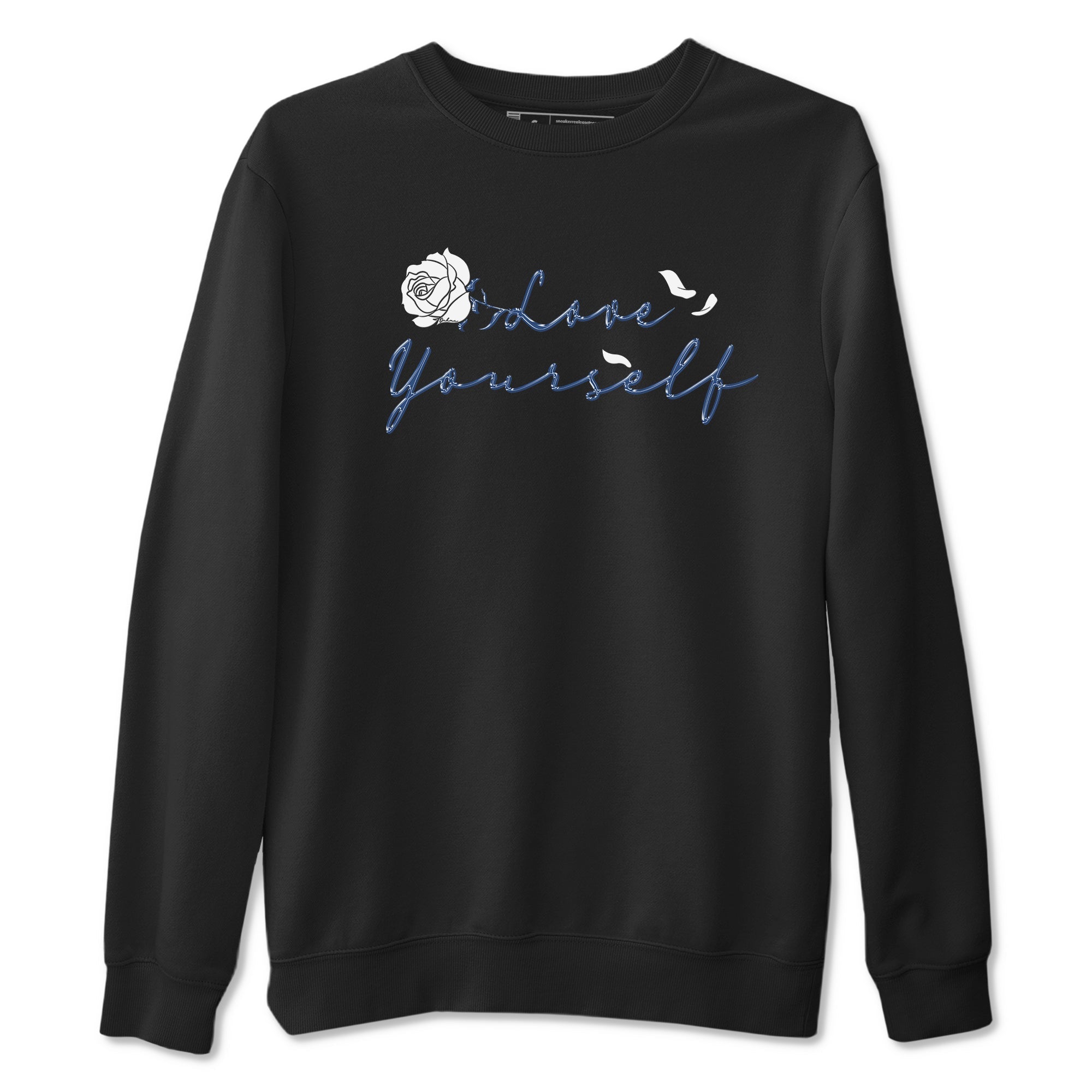 Love Yourself snkmatch Tees - Air Jordan 11 Diffused Blue