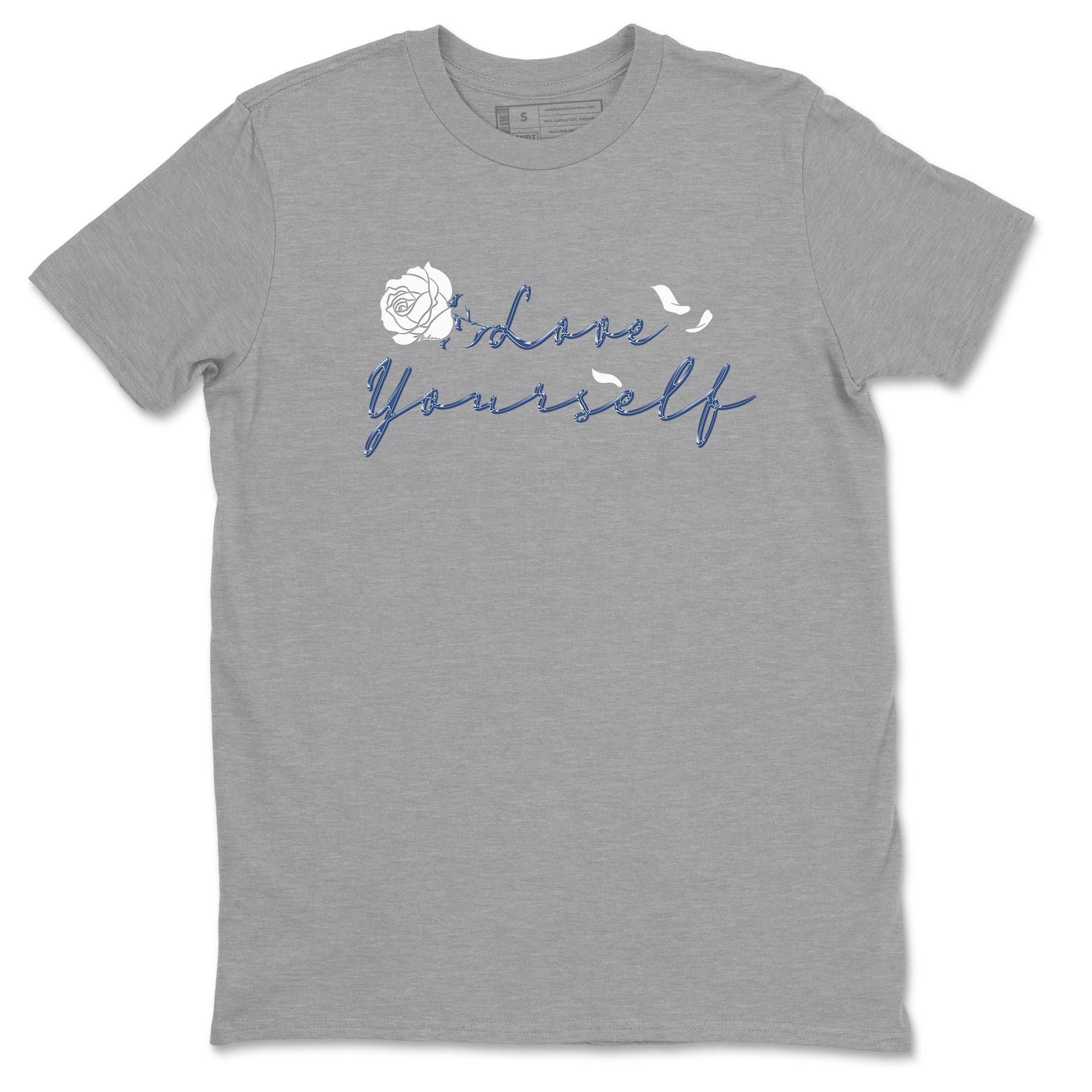 Love Yourself snkmatch Tees - Air Jordan 11 Diffused Blue