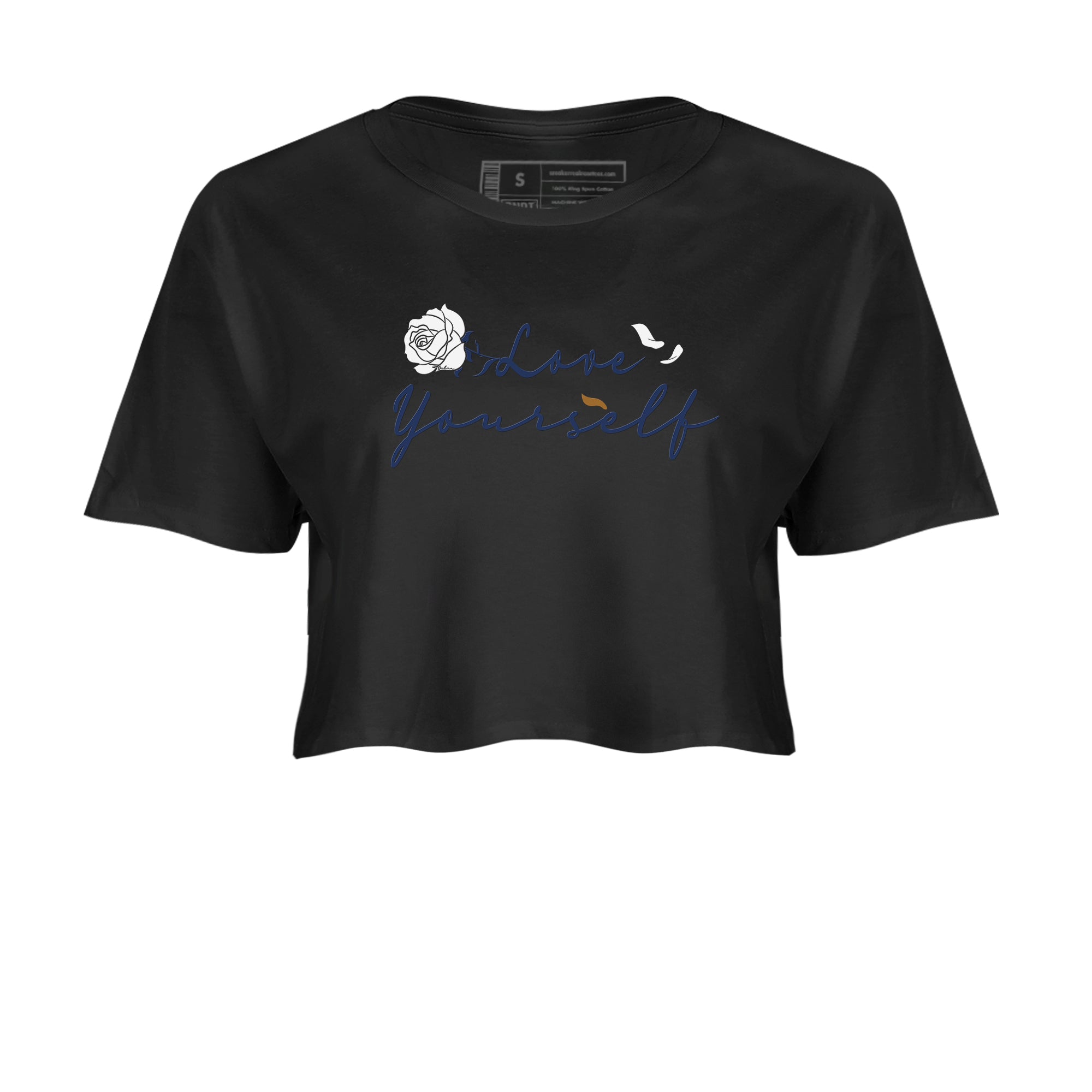 Love Yourself snkmatch Women's Top - Air Jordan 13 Midnight Navy