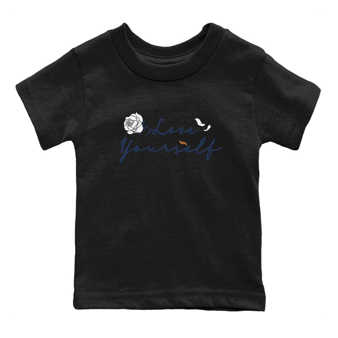 Love Yourself snkmatch Tees Kids - Air Jordan 13 Midnight Navy