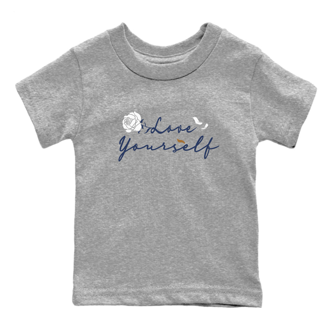 Love Yourself snkmatch Tees Kids - Air Jordan 13 Midnight Navy
