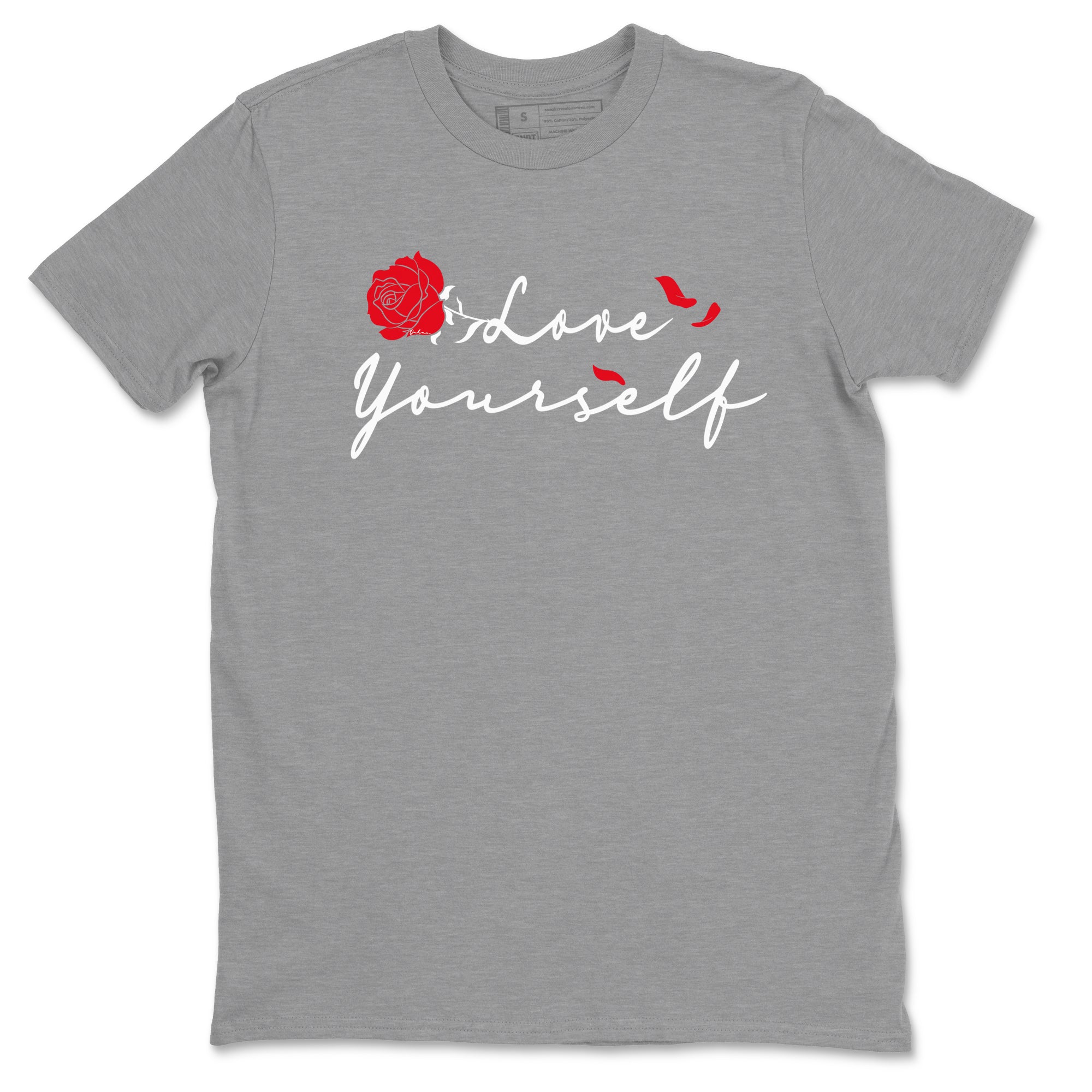 Love Yourself snkmatch Tee - Air Jordan 13 Wolf Grey