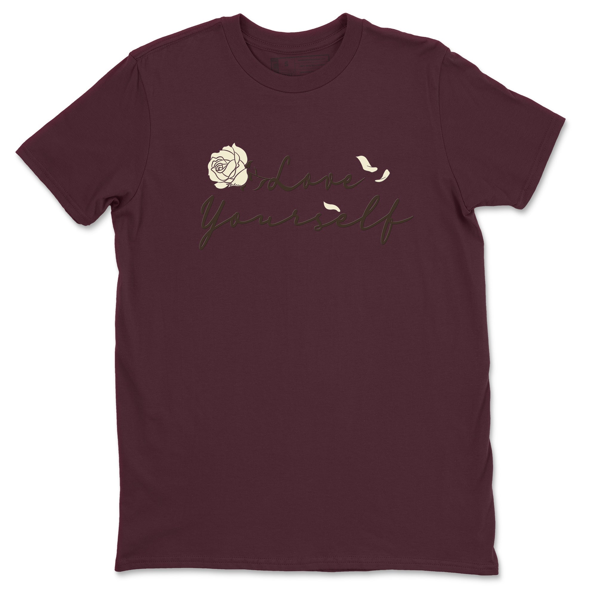 Love Yourself snkmatch Tees - Air Jordan 3 A Ma Maniere x Burgundy Crush