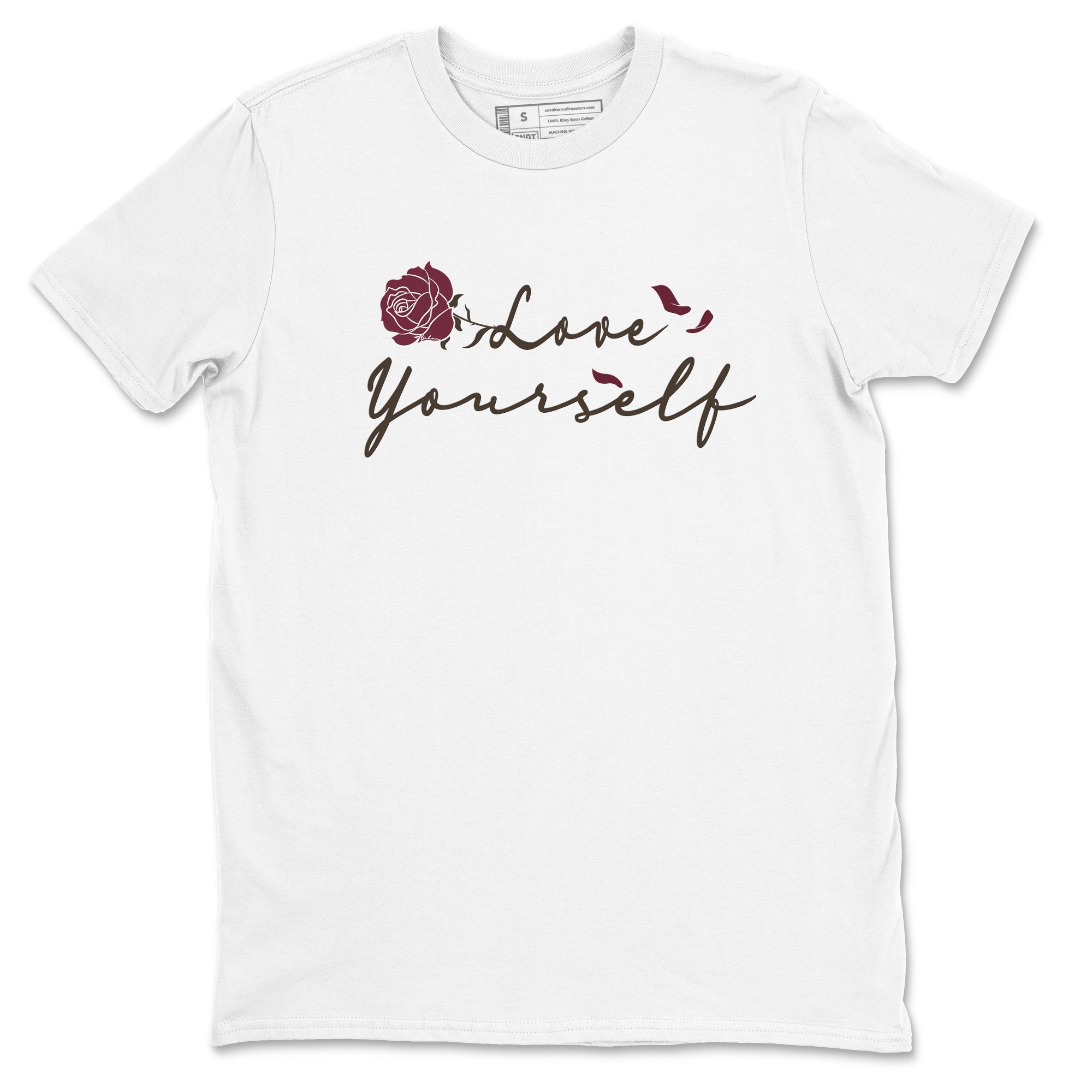 Love Yourself snkmatch Tees - Air Jordan 3 A Ma Maniere x Burgundy Crush