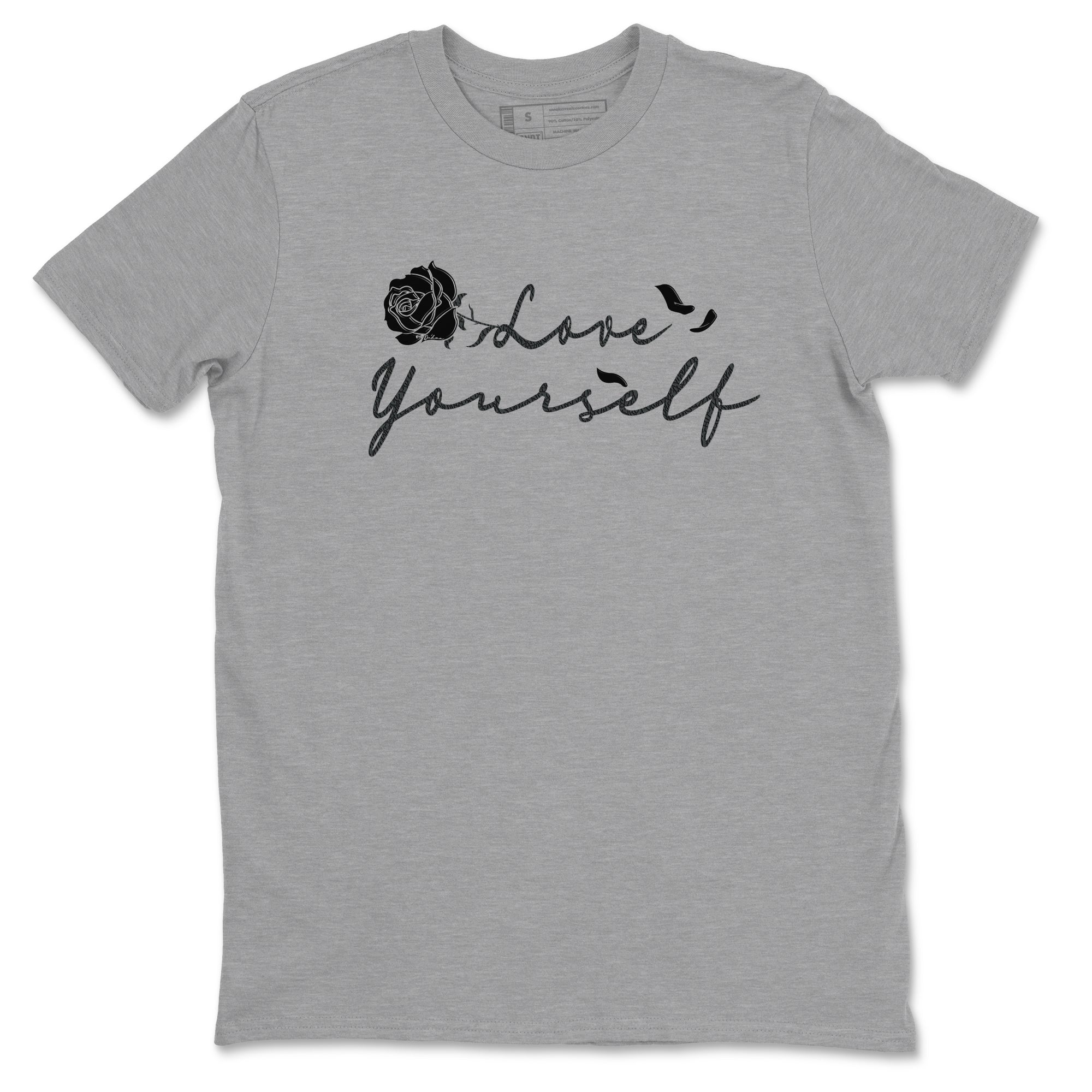 Love Yourself snkmatch Tees - Air Jordan 3 Black Cat