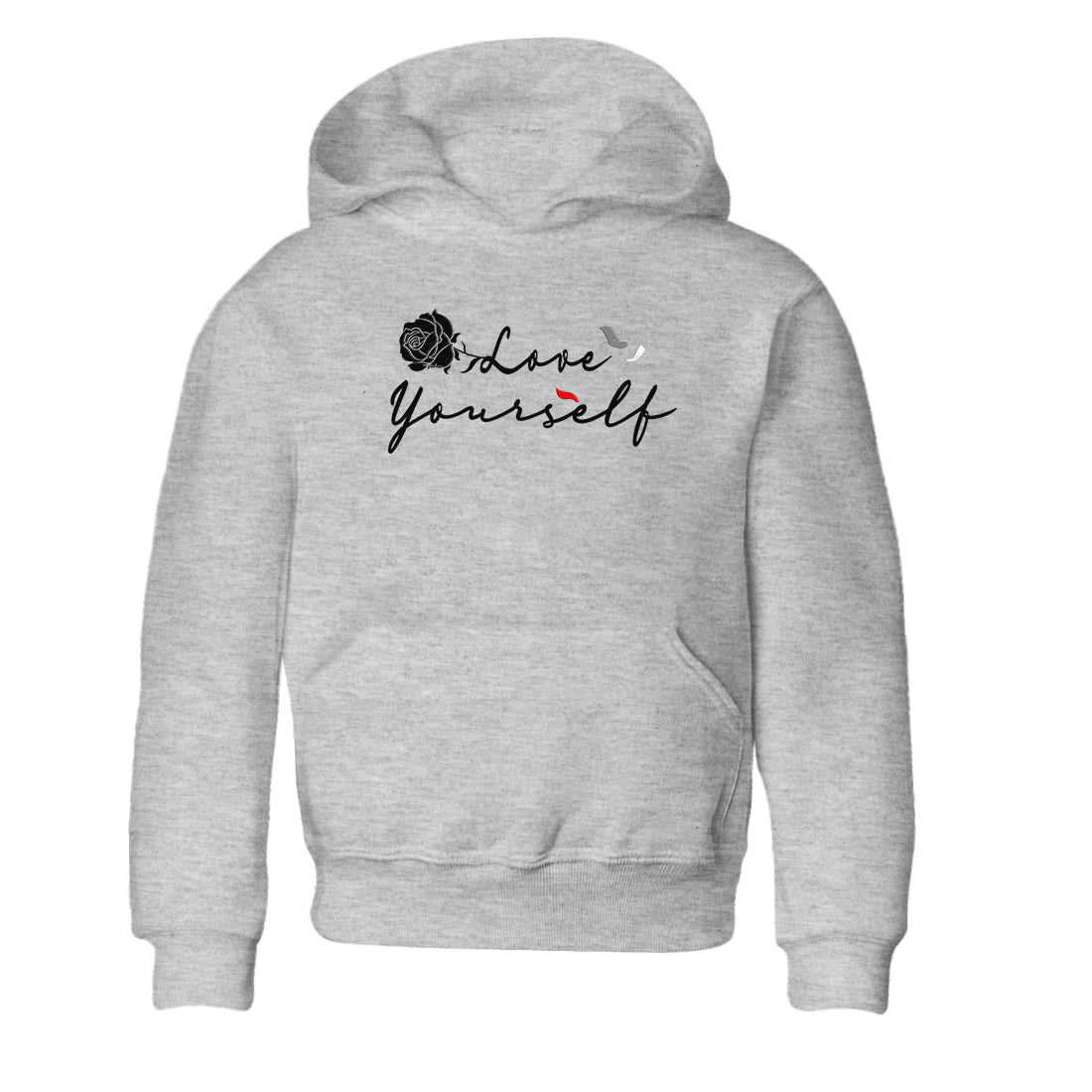 Love Yourself snkmatch Tees Kids - Air Jordan 3 Black Cement
