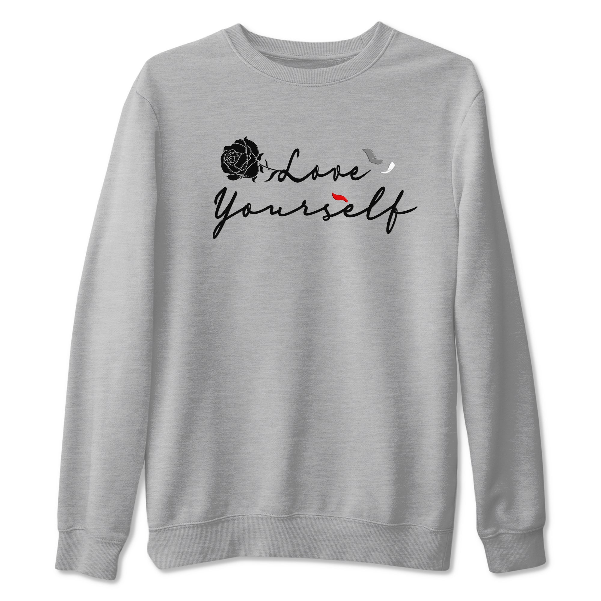 Love Yourself snkmatch Tees - Air Jordan 3 Black Cement