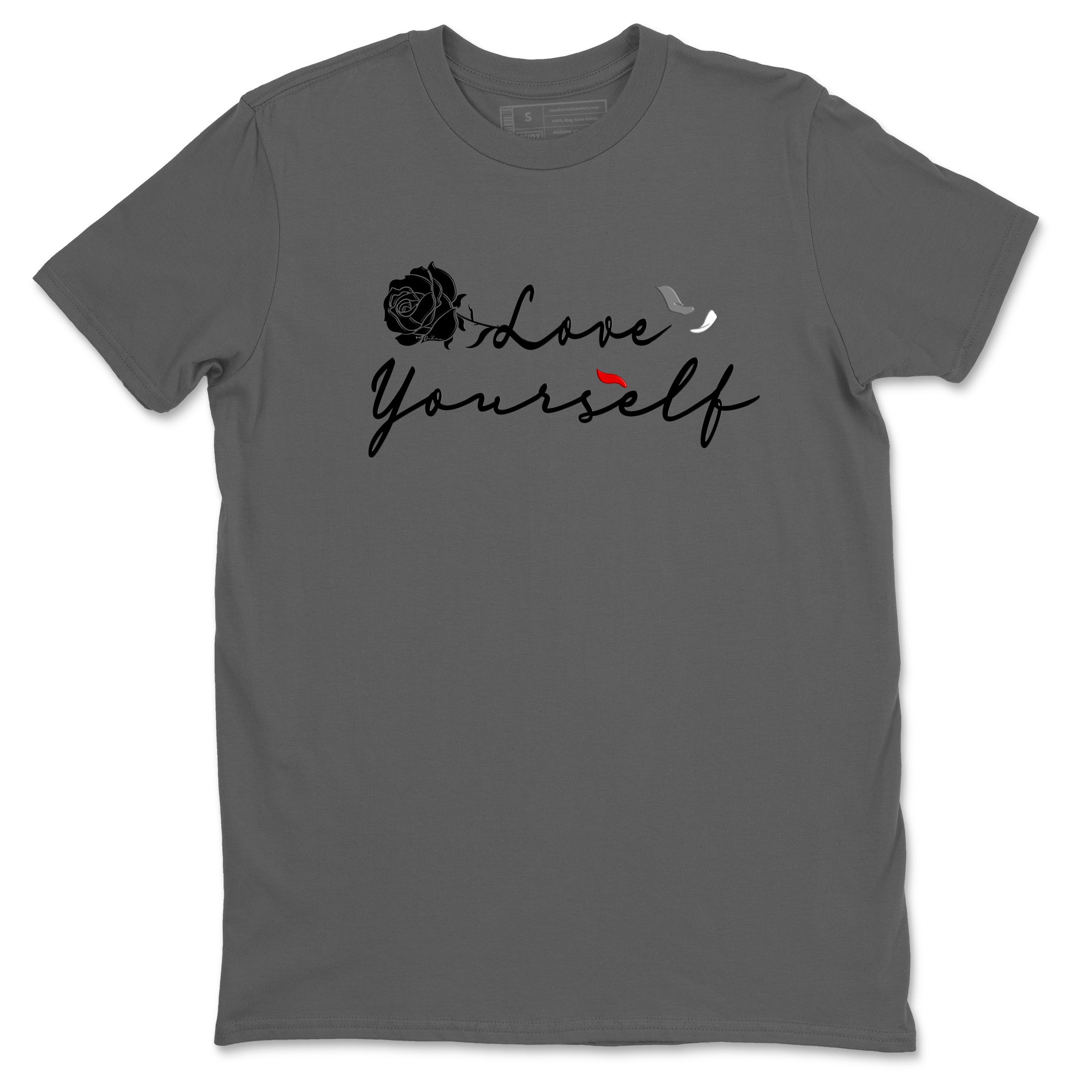 Love Yourself snkmatch Tees - Air Jordan 3 Black Cement