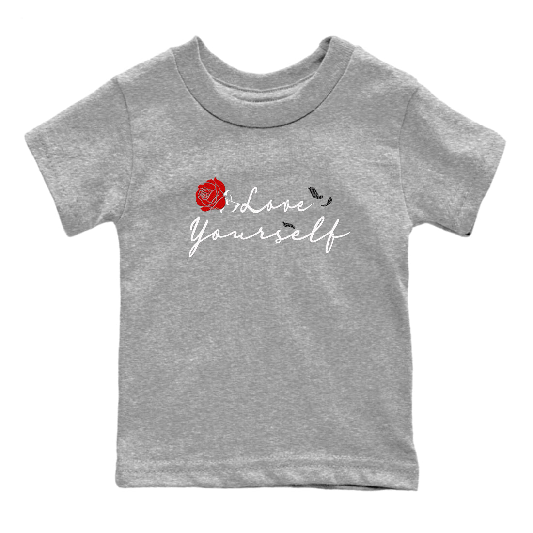 Love Yourself snkmatch Tees Kids - Air Jordan 3 Cement Grey