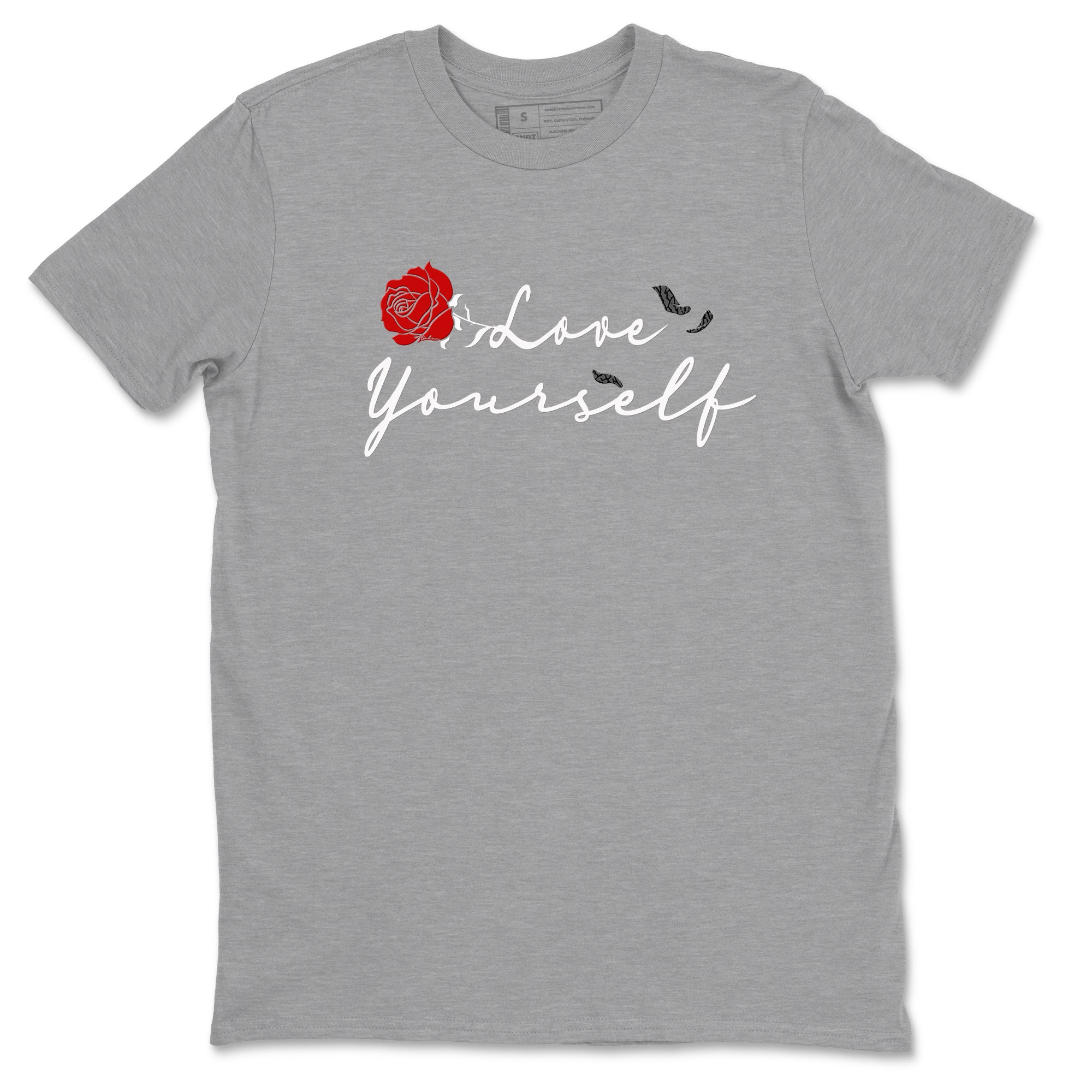 Love Yourself snkmatch Tees - Air Jordan 3 Cement Grey