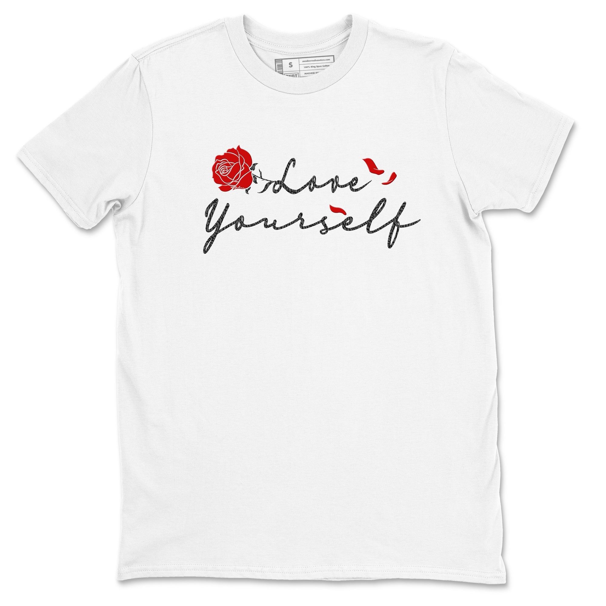 Love Yourself snkmatch Tees - Air Jordan 3 Cement Grey