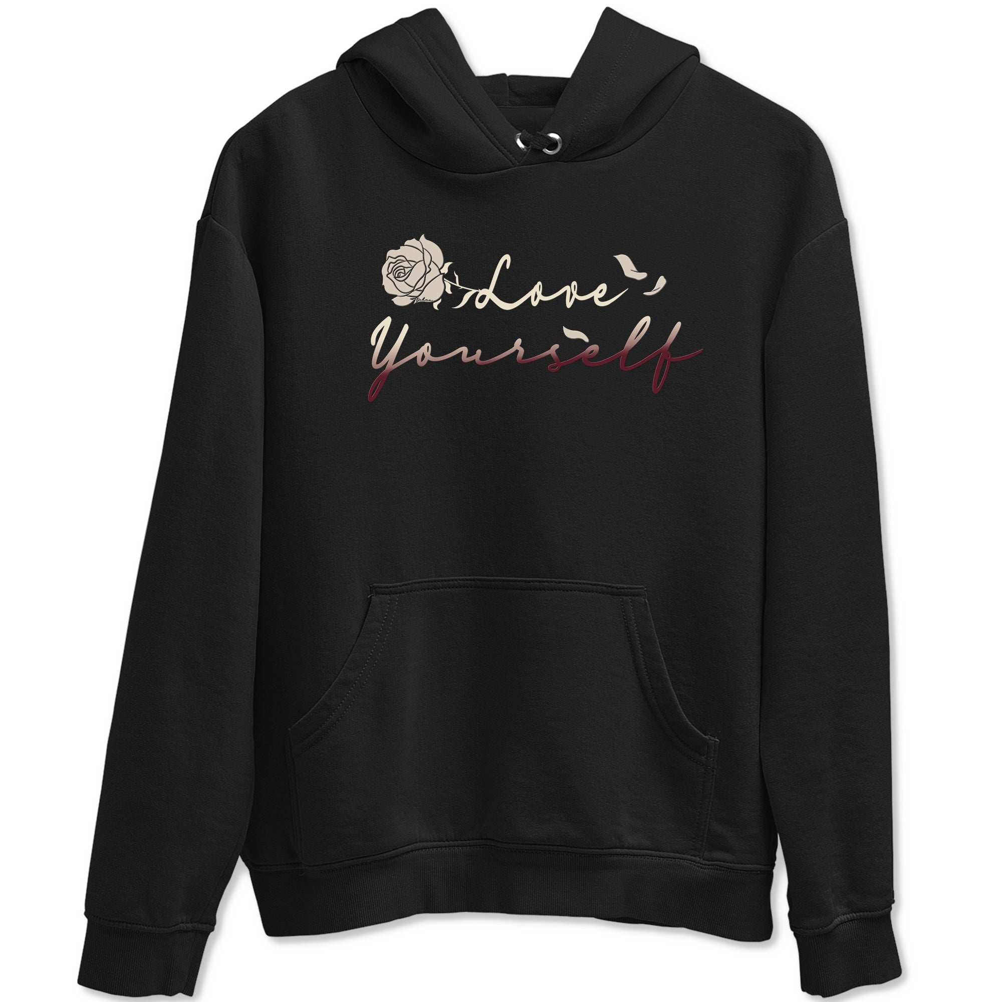 Love Yourself snkmatch Tees - Air Jordan 4 A Ma Maniere x Fossil Stone