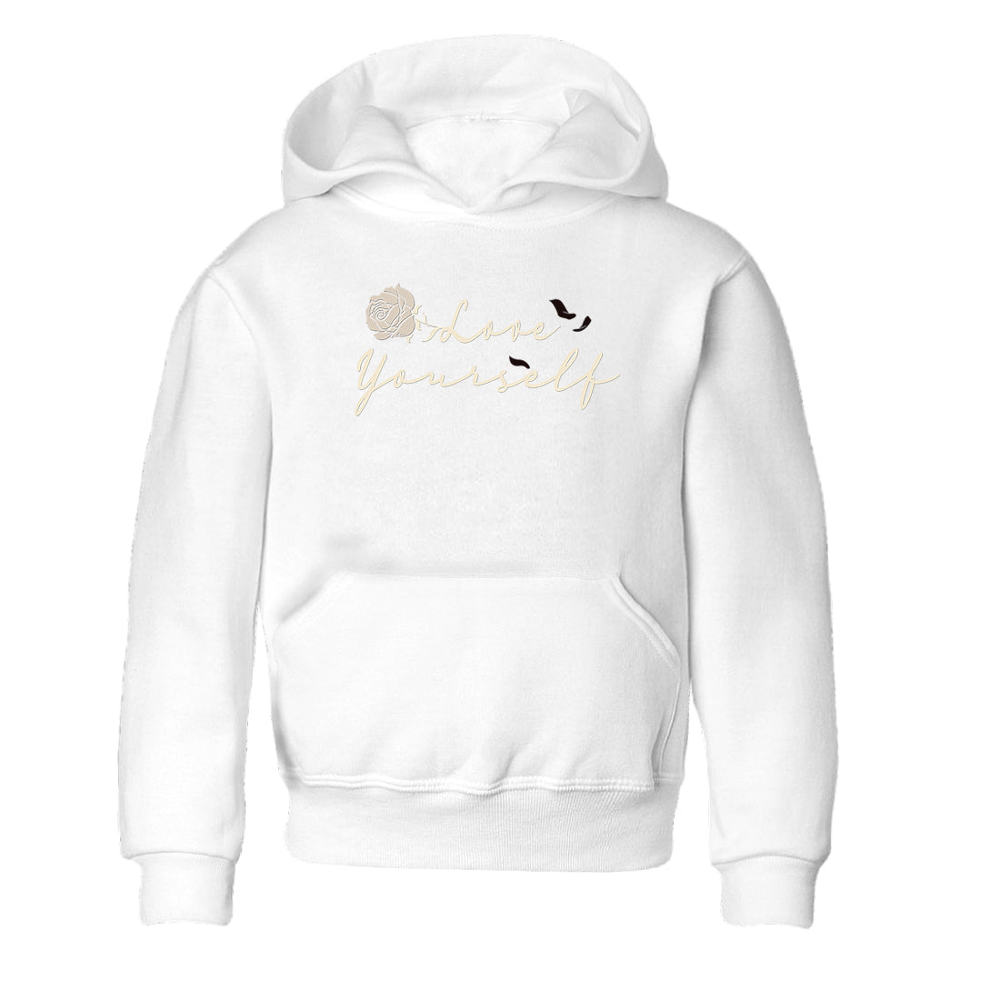 Love Yourself snkmatch Tees Kids - Air Jordan 4 A Ma Maniere x Fossil Stone
