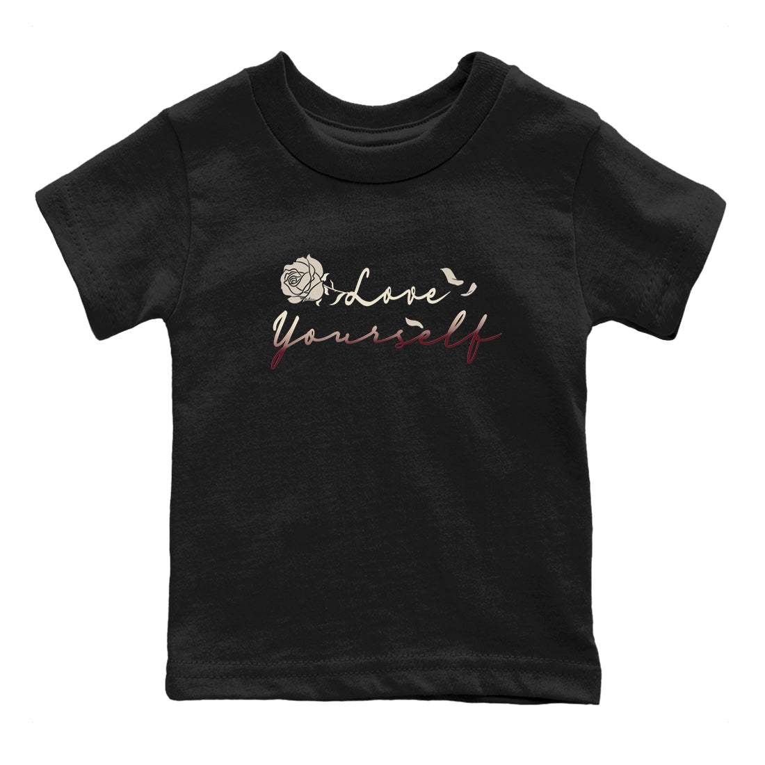 Love Yourself snkmatch Tees Kids - Air Jordan 4 A Ma Maniere x Fossil Stone