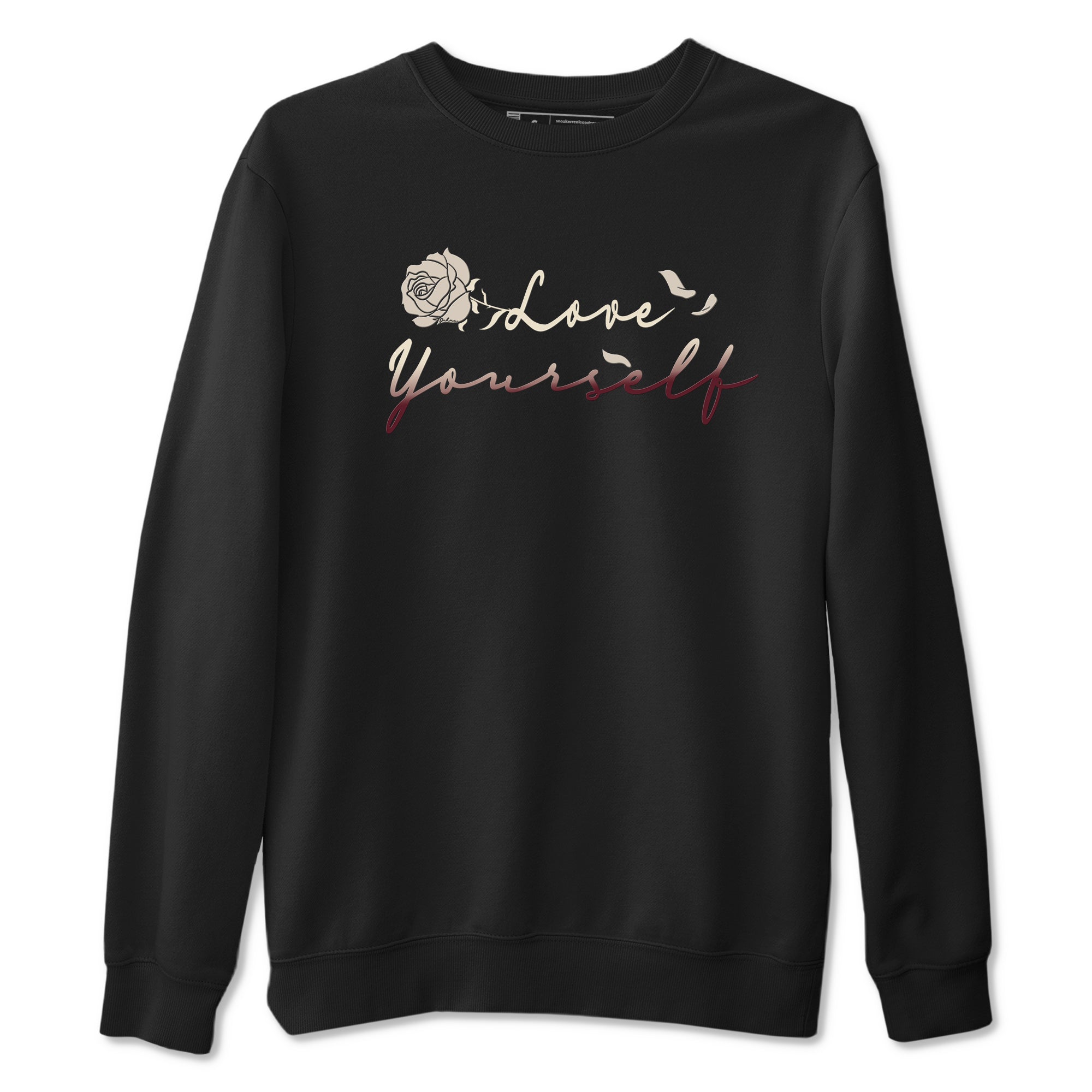 Love Yourself snkmatch Tees - Air Jordan 4 A Ma Maniere x Fossil Stone