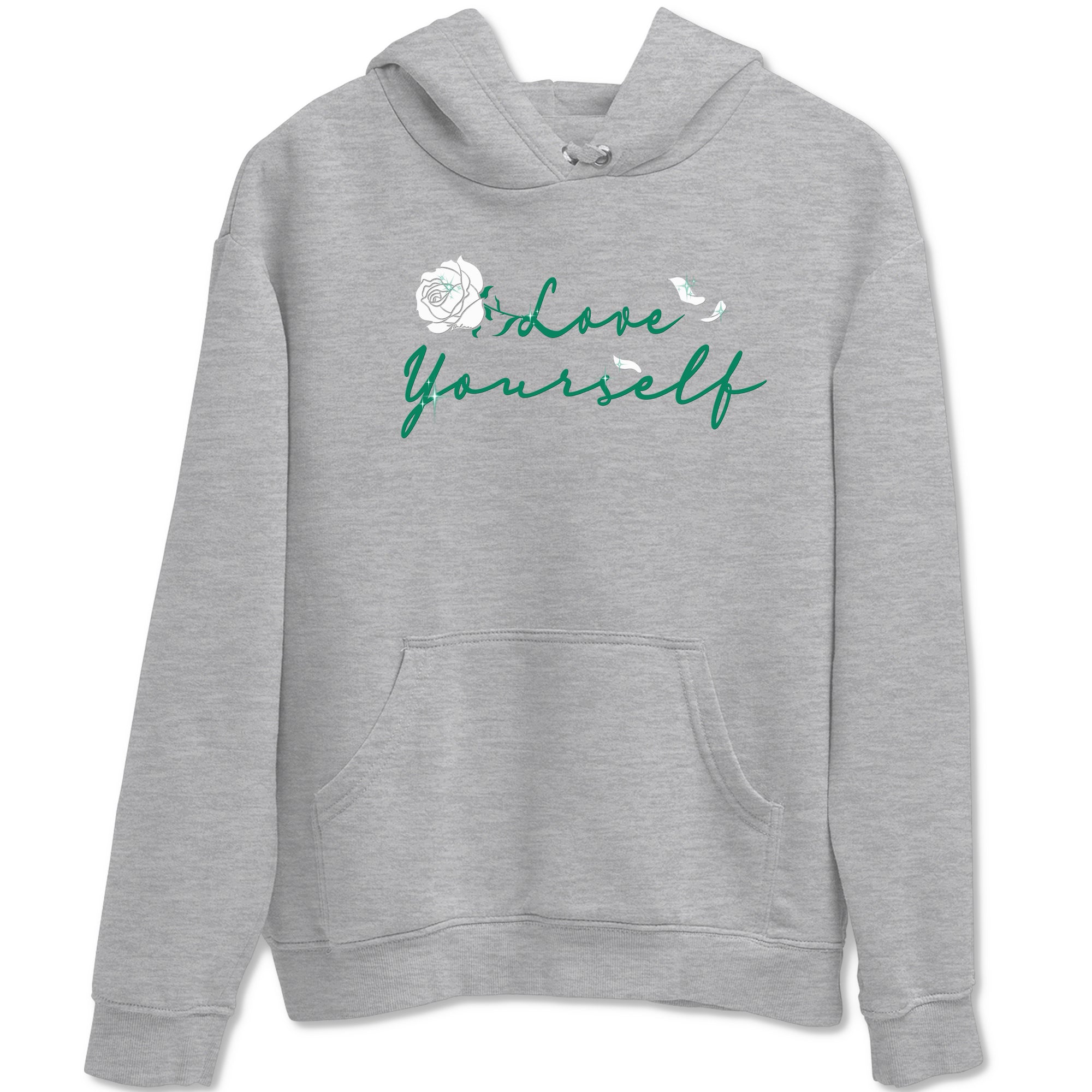 Love Yourself snkmatch Tees - Air Jordan 4 Oxidized Green