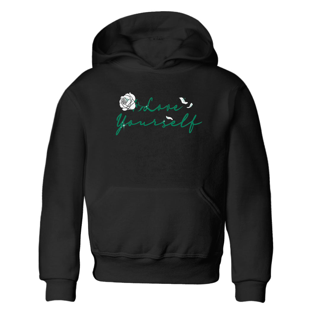 Love Yourself snkmatch Tees Kids - Air Jordan 4 Oxidized Green