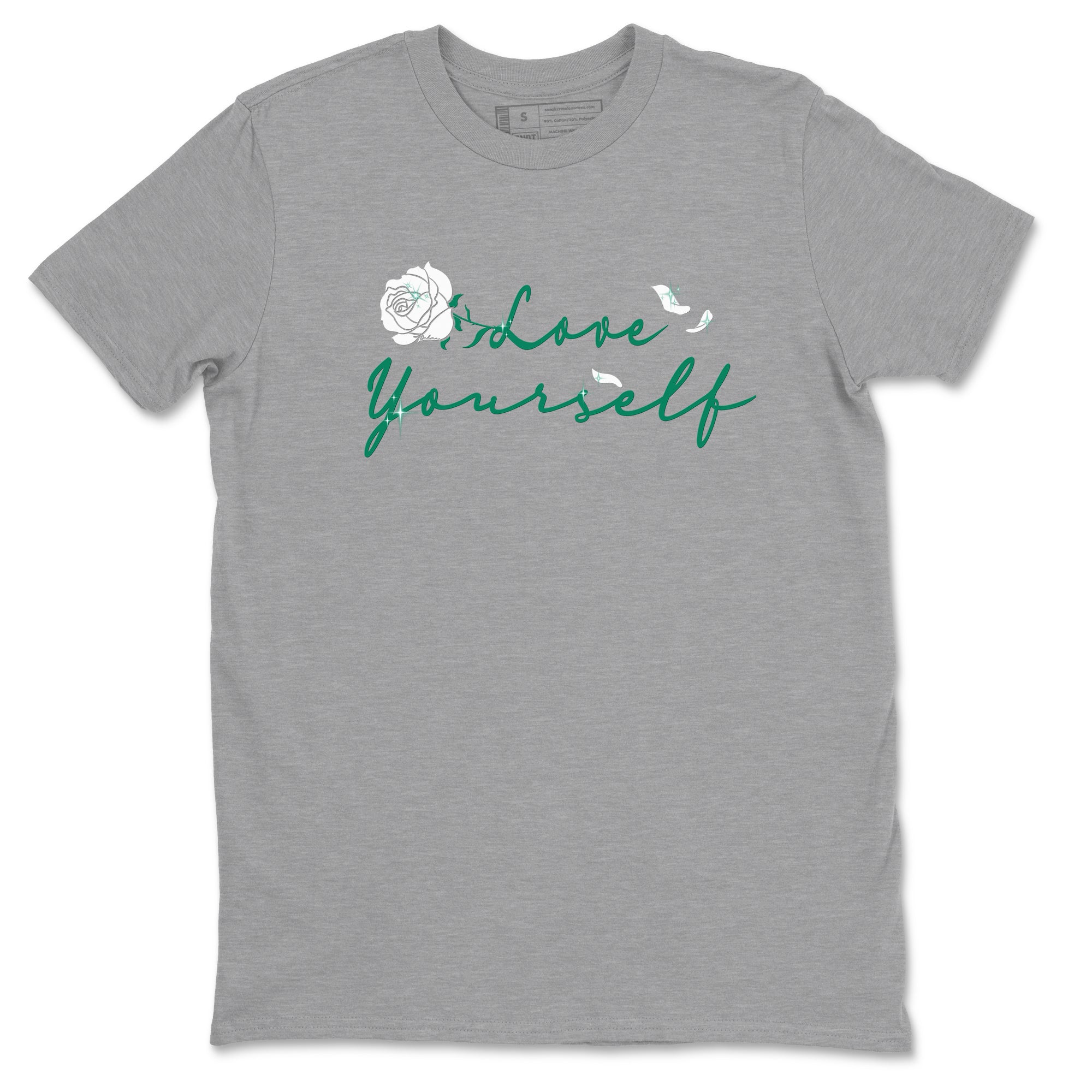 Love Yourself snkmatch Tees - Air Jordan 4 Oxidized Green