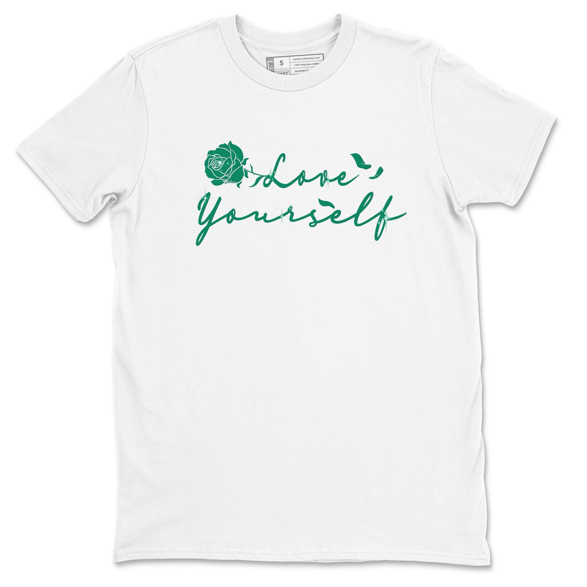 Love Yourself snkmatch Tees - Air Jordan 4 Oxidized Green