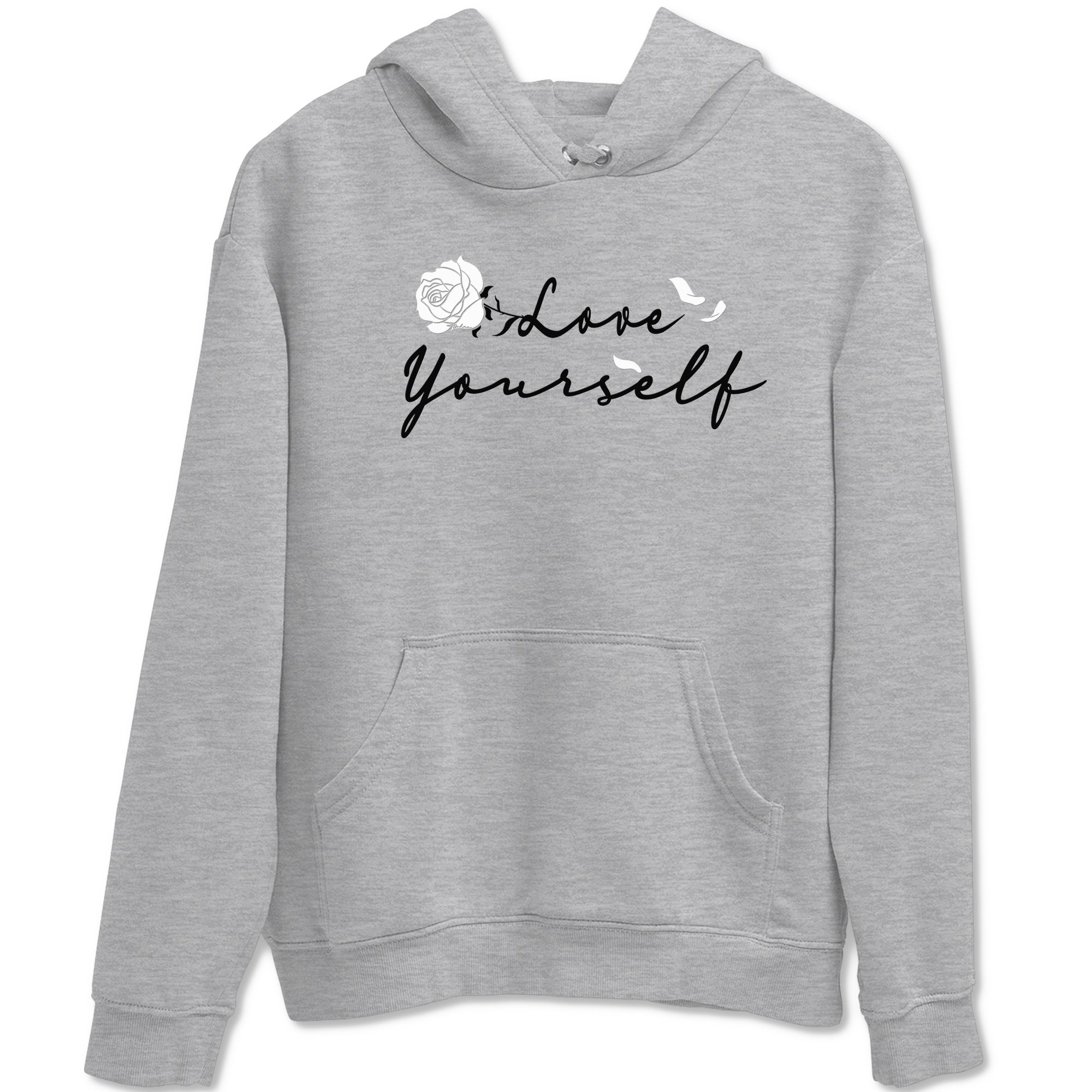Love Yourself snkmatch Tees - Air Jordan 4 White Thunder